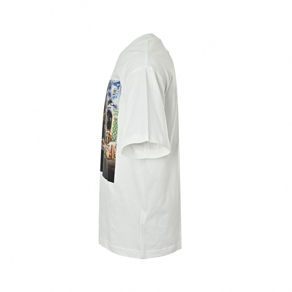 Bedroom Graphic Print T-Shirt | White