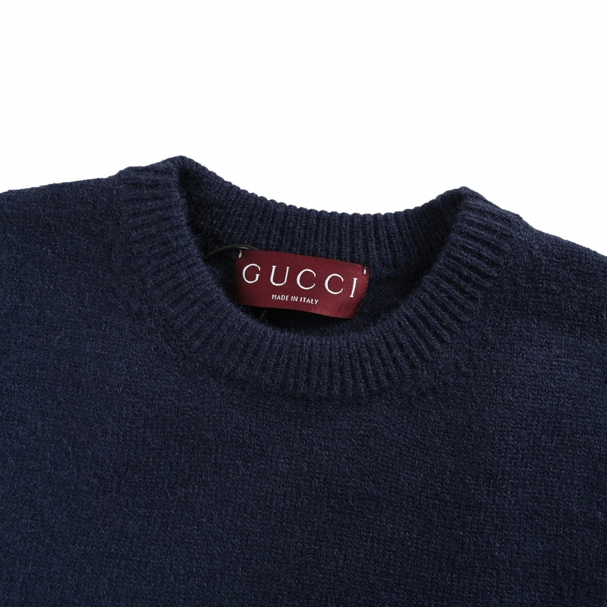 Intarsia Logo Knit Sweater