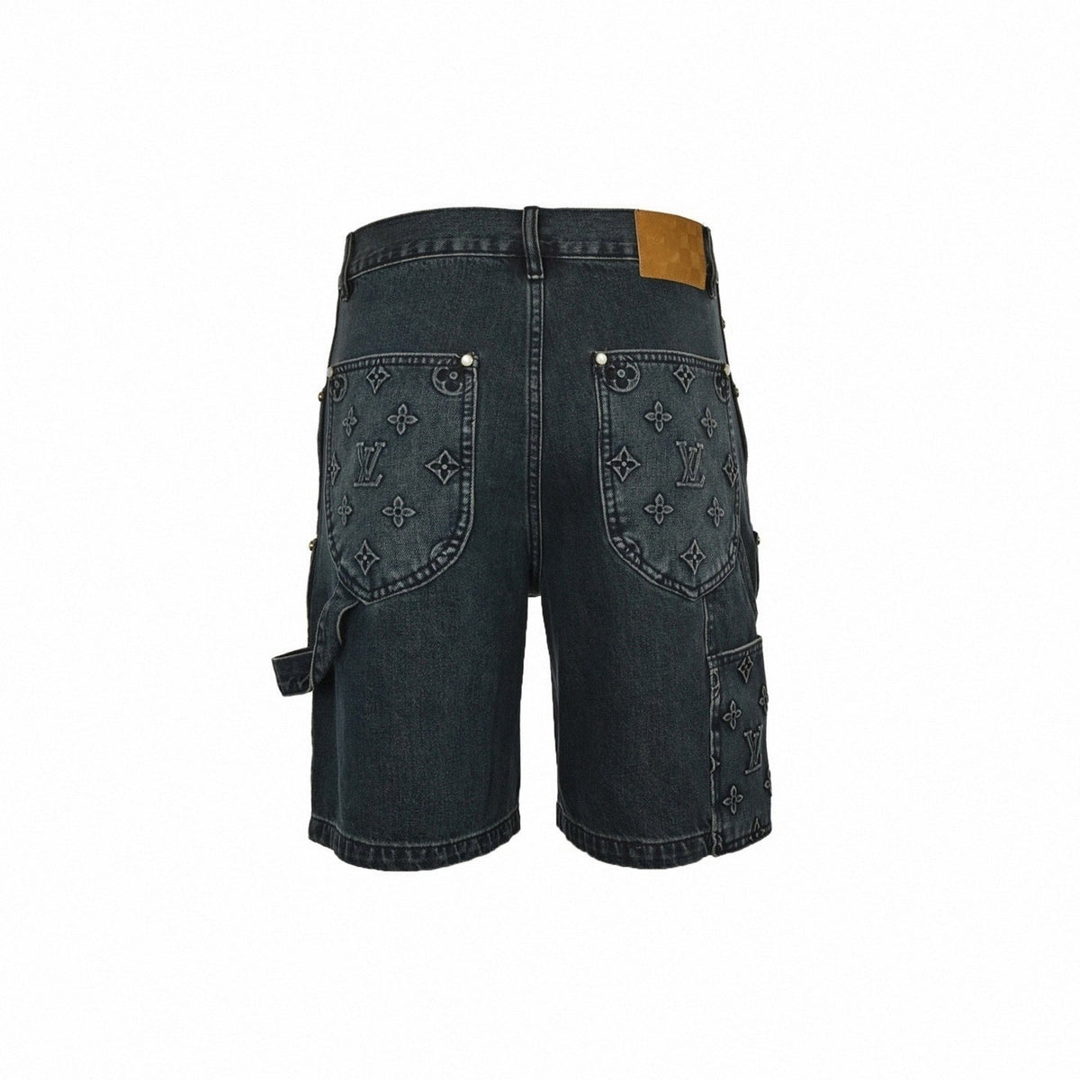 Monogram Embossed Carpenter Shorts