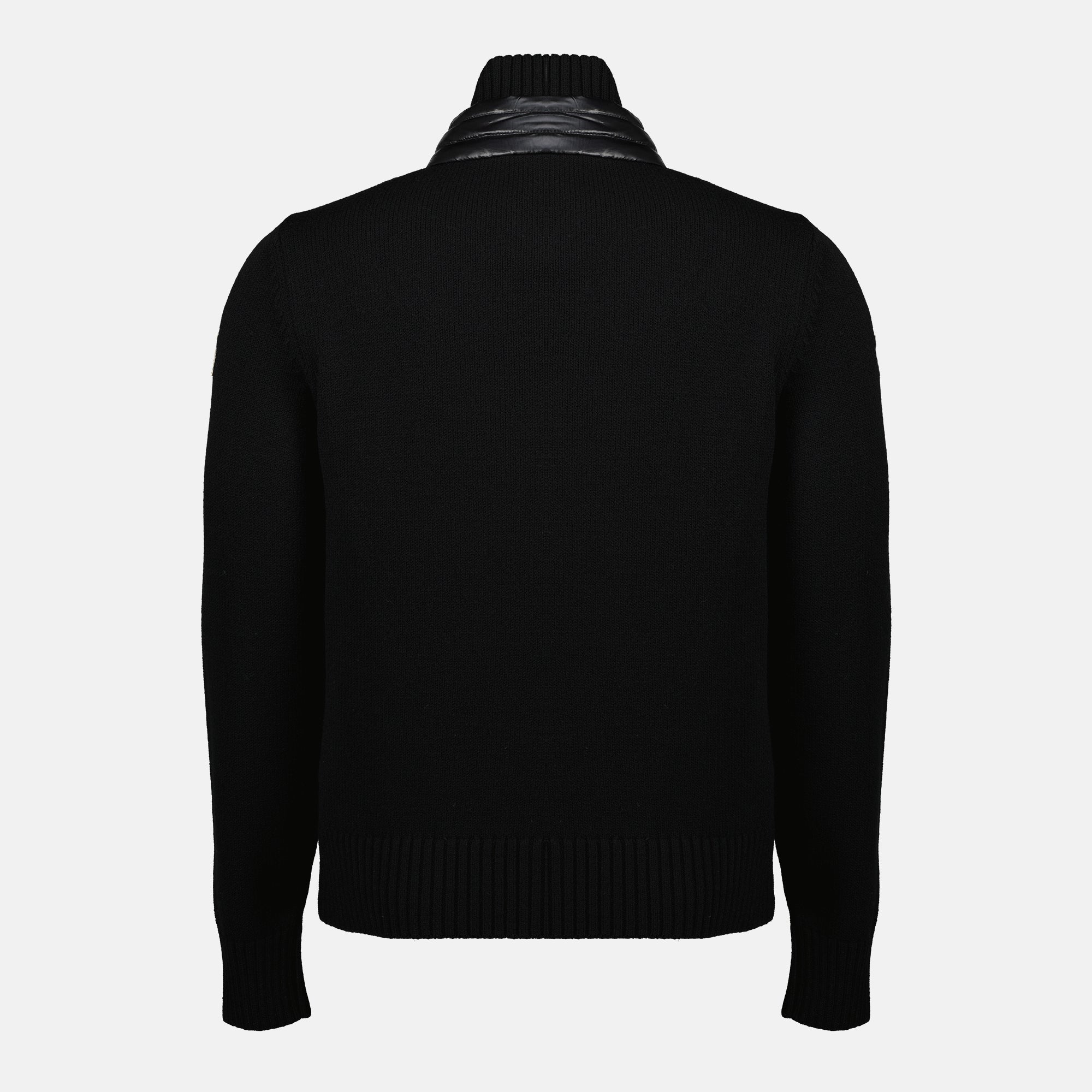 Wool Zip-Up Cardigan