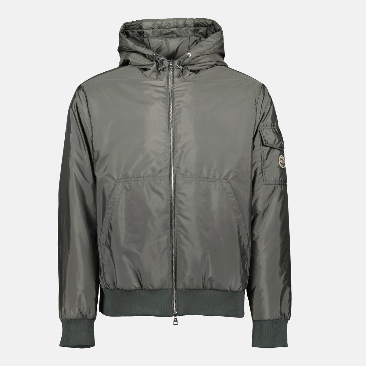 Poiliot Grey Bomber Jacket