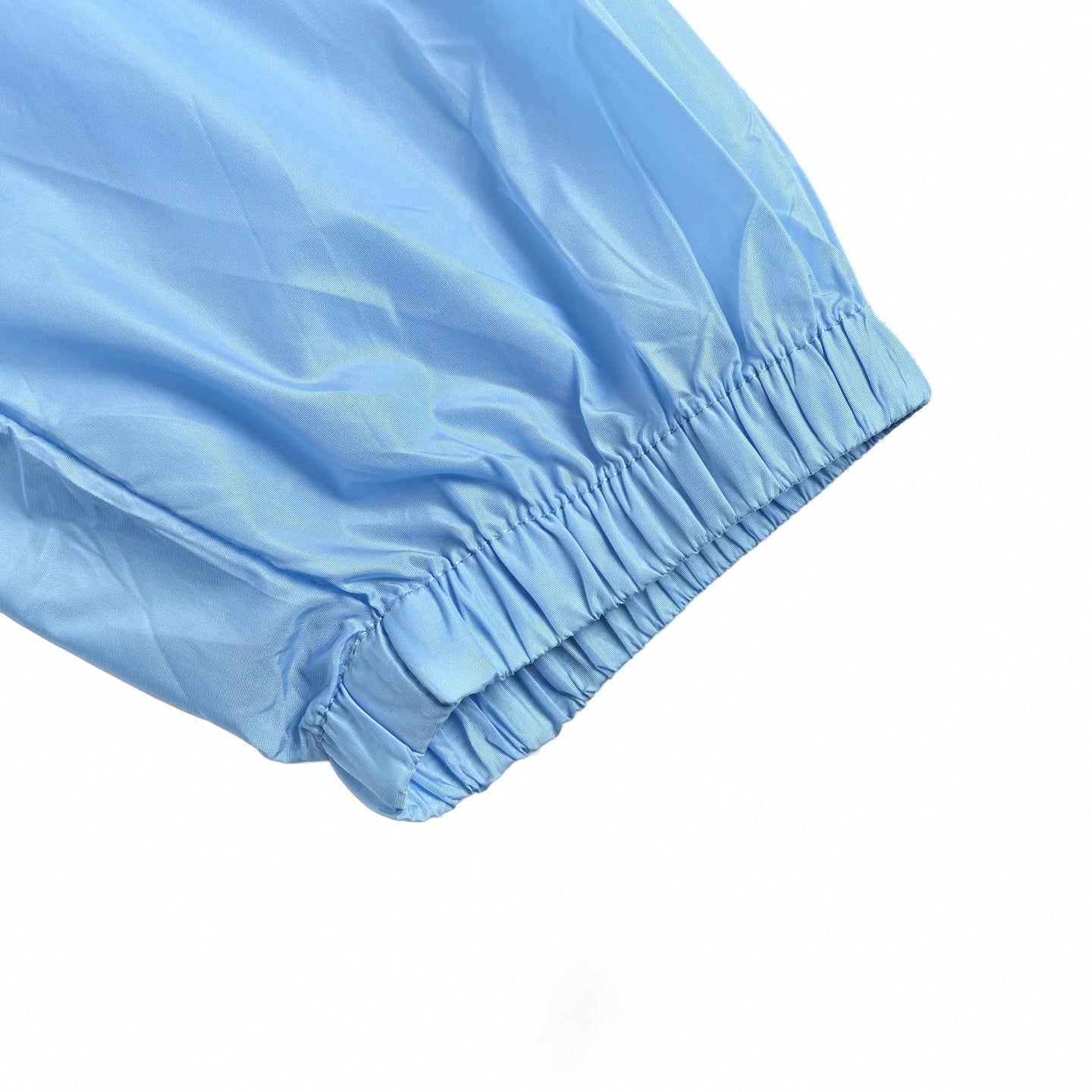 Vintage Check Trim Windbreaker | Light Blue