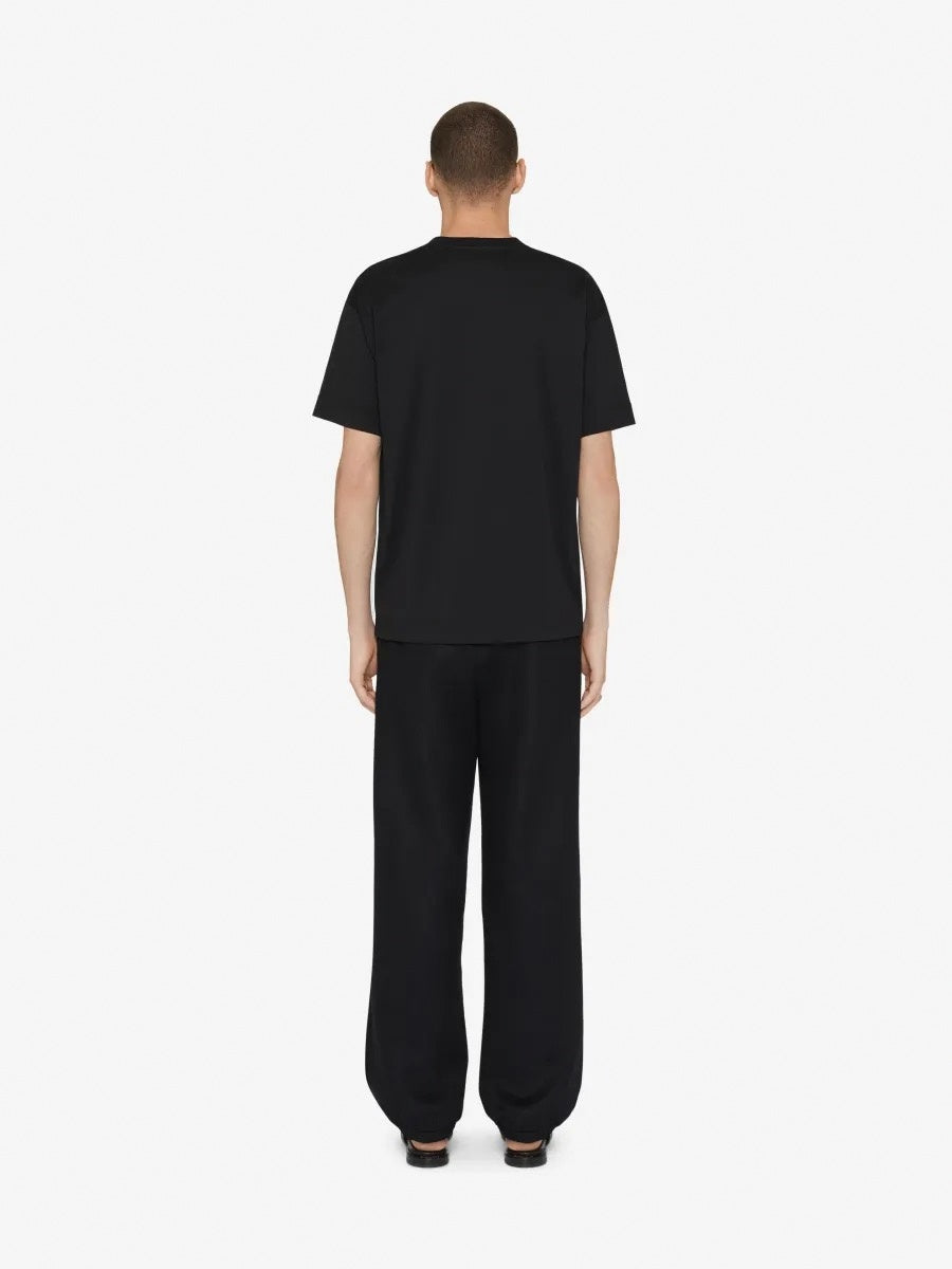 Heritage Embroidered Logo T-Shirt | Black