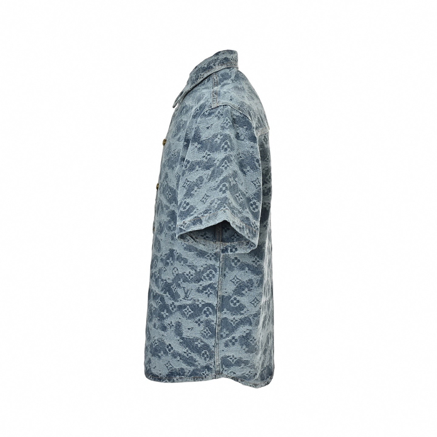 Monogram Denim Ensemble | Indigo Washed