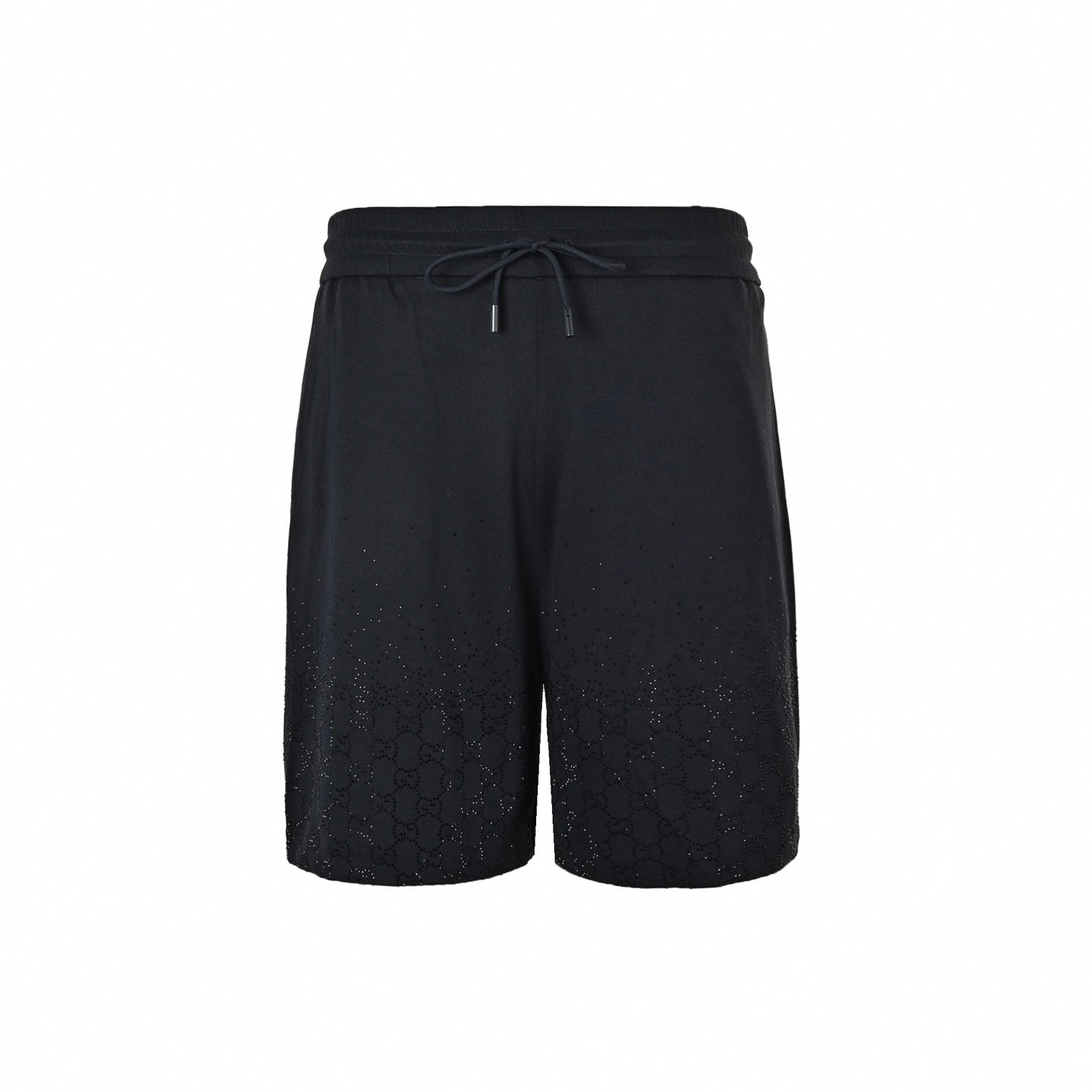 Embellished GG Monogram Shorts | Black