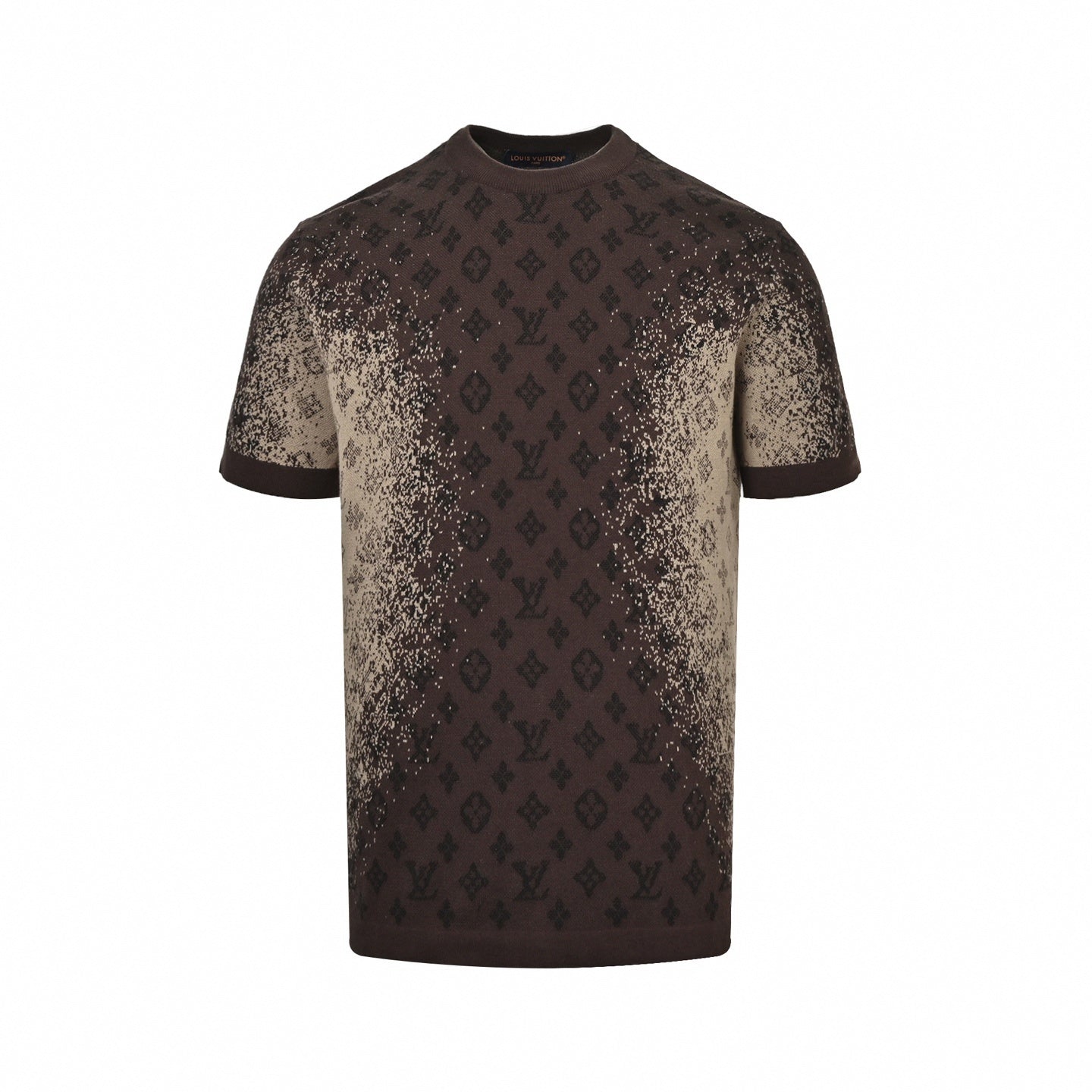 Monogram Pointillism Knit T-Shirt