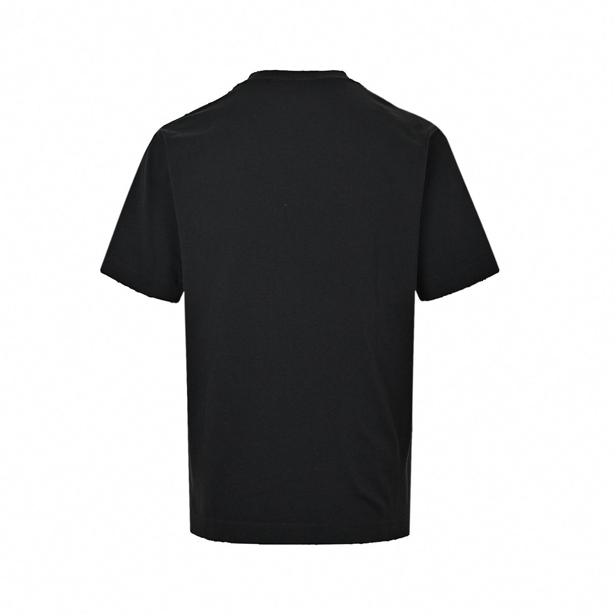 Embroidered Patch T-Shirt - Black