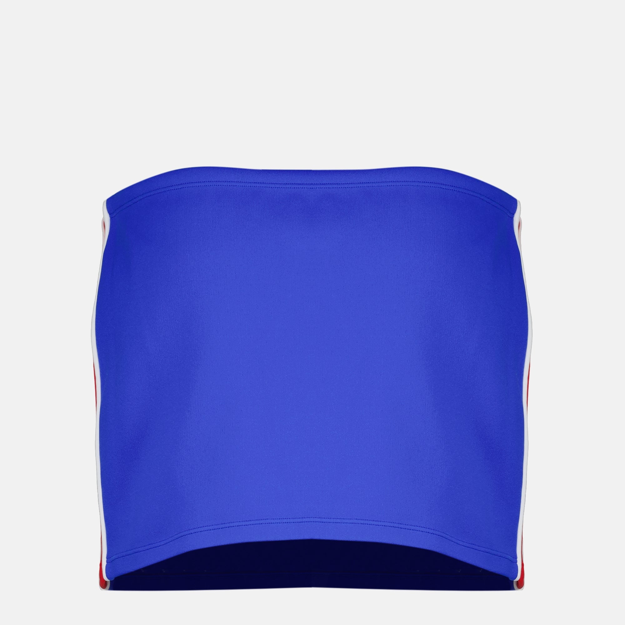Mini blue and red skirt