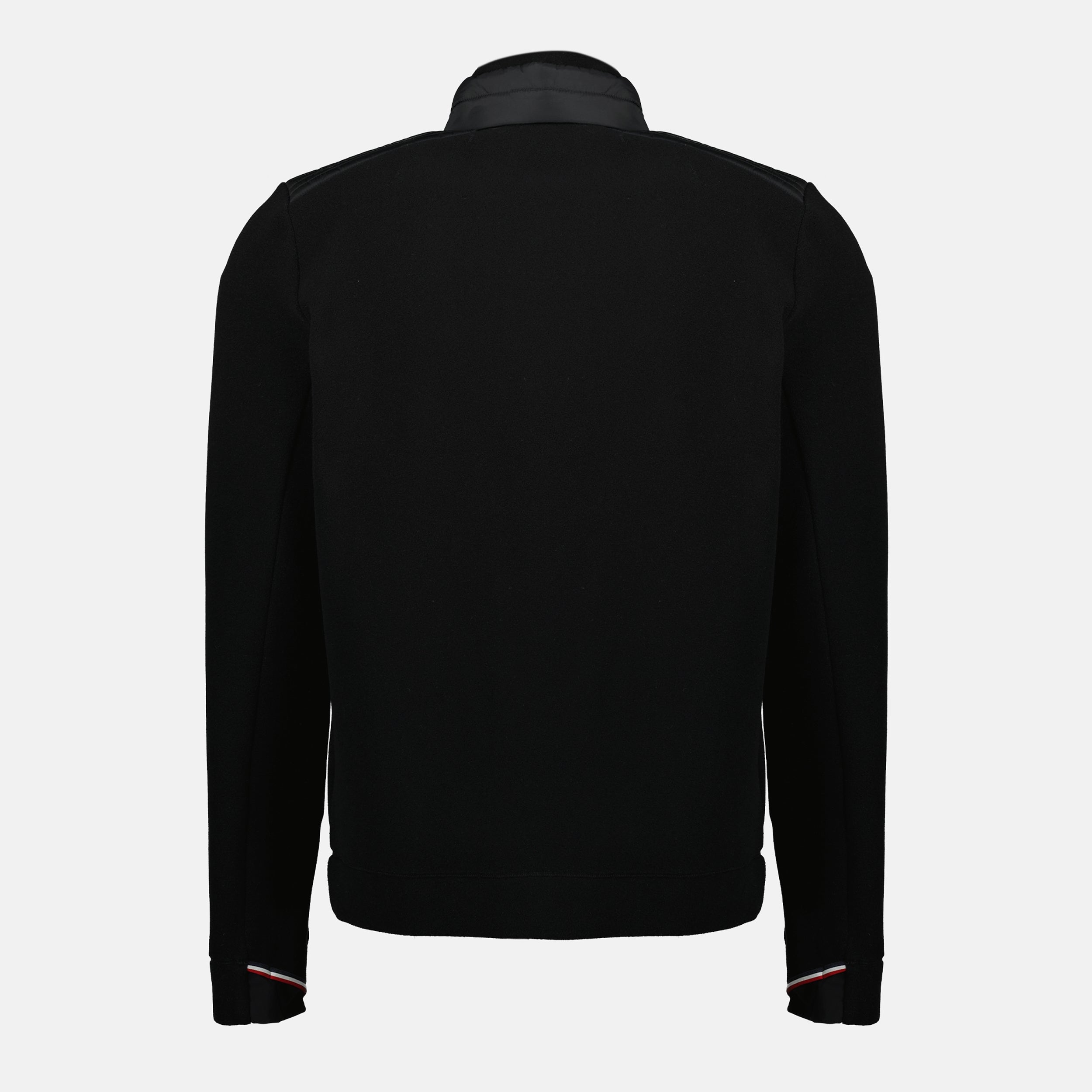 Black Fleece Zip-Up Sweatshirt