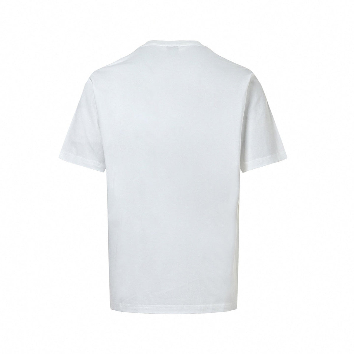 Embroidered Dripping Logo T-Shirt - White