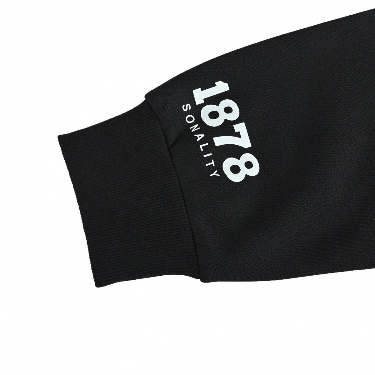 "1878 Sonality" Reversed-Patch Crewneck Sweatshirt