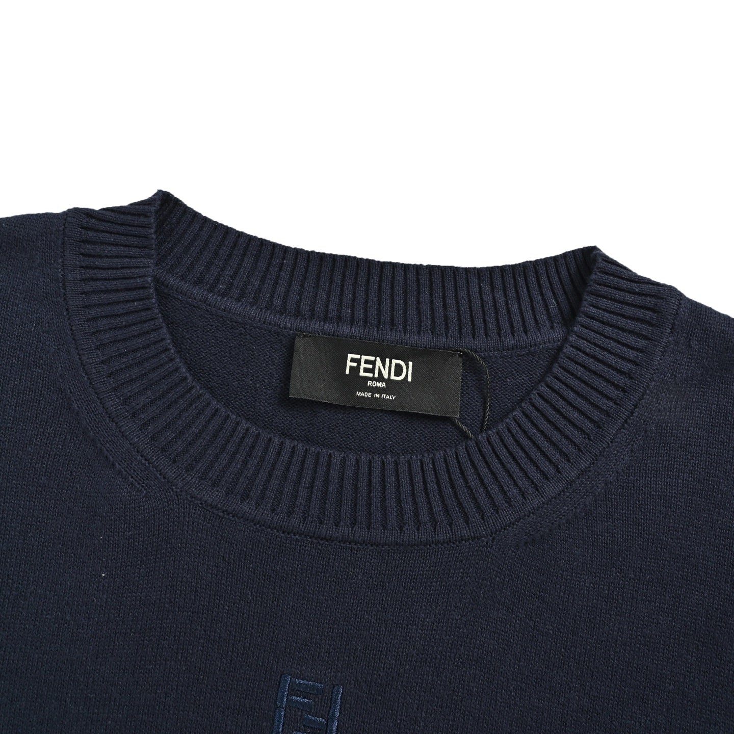 Classic Mock Neck Knit T-Shirt
