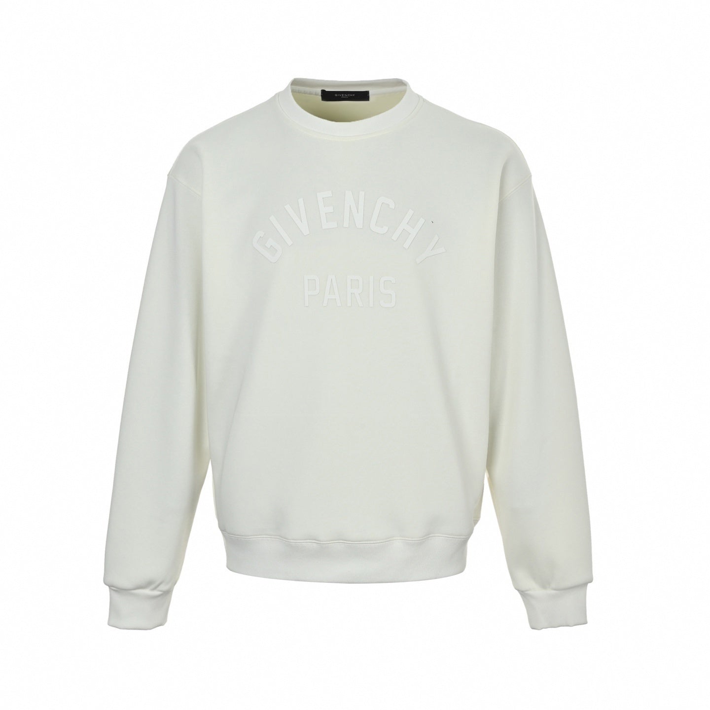 Tonal Logo Cotton Crewneck