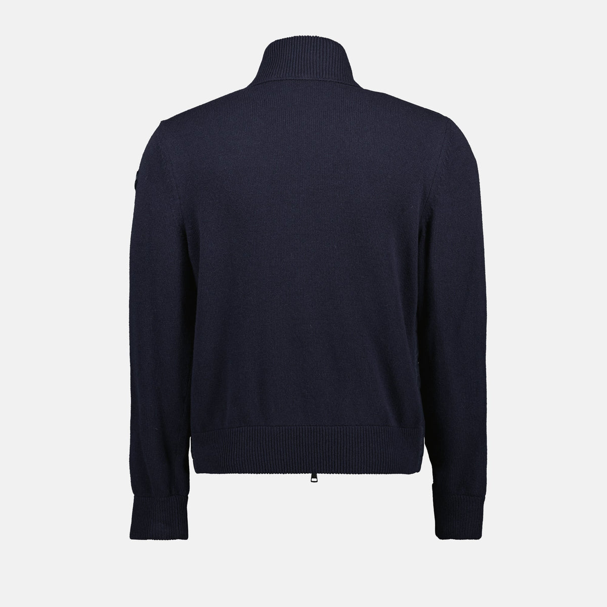 Two-material down jacket