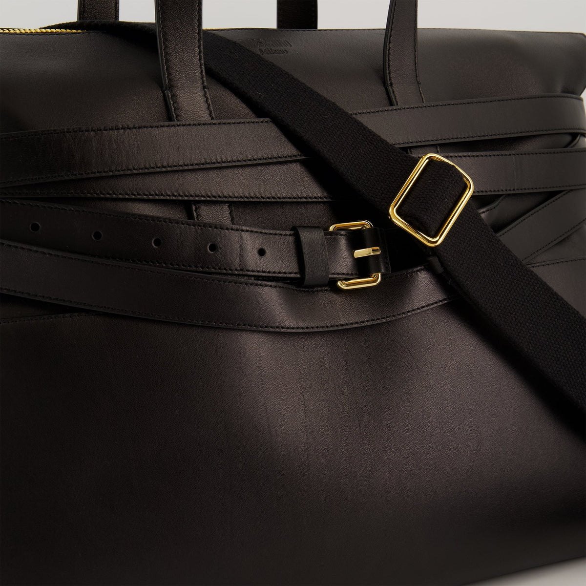 Leather Shopper Bag