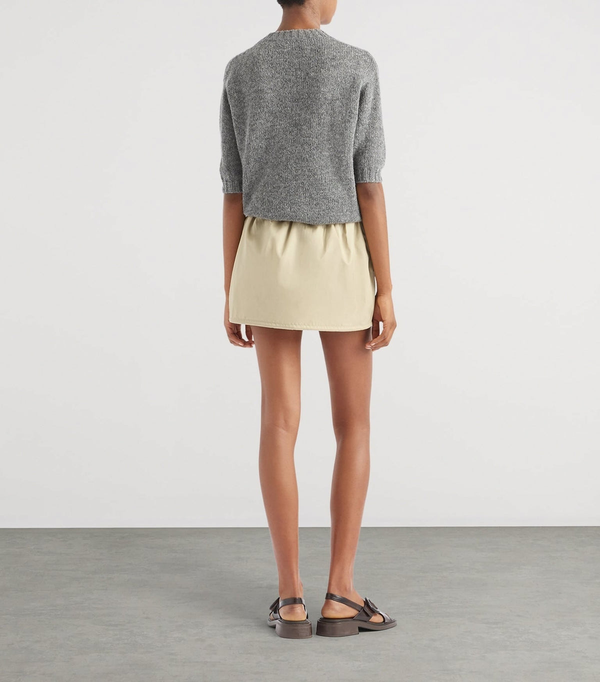 Re-Nylon Mini Skirt