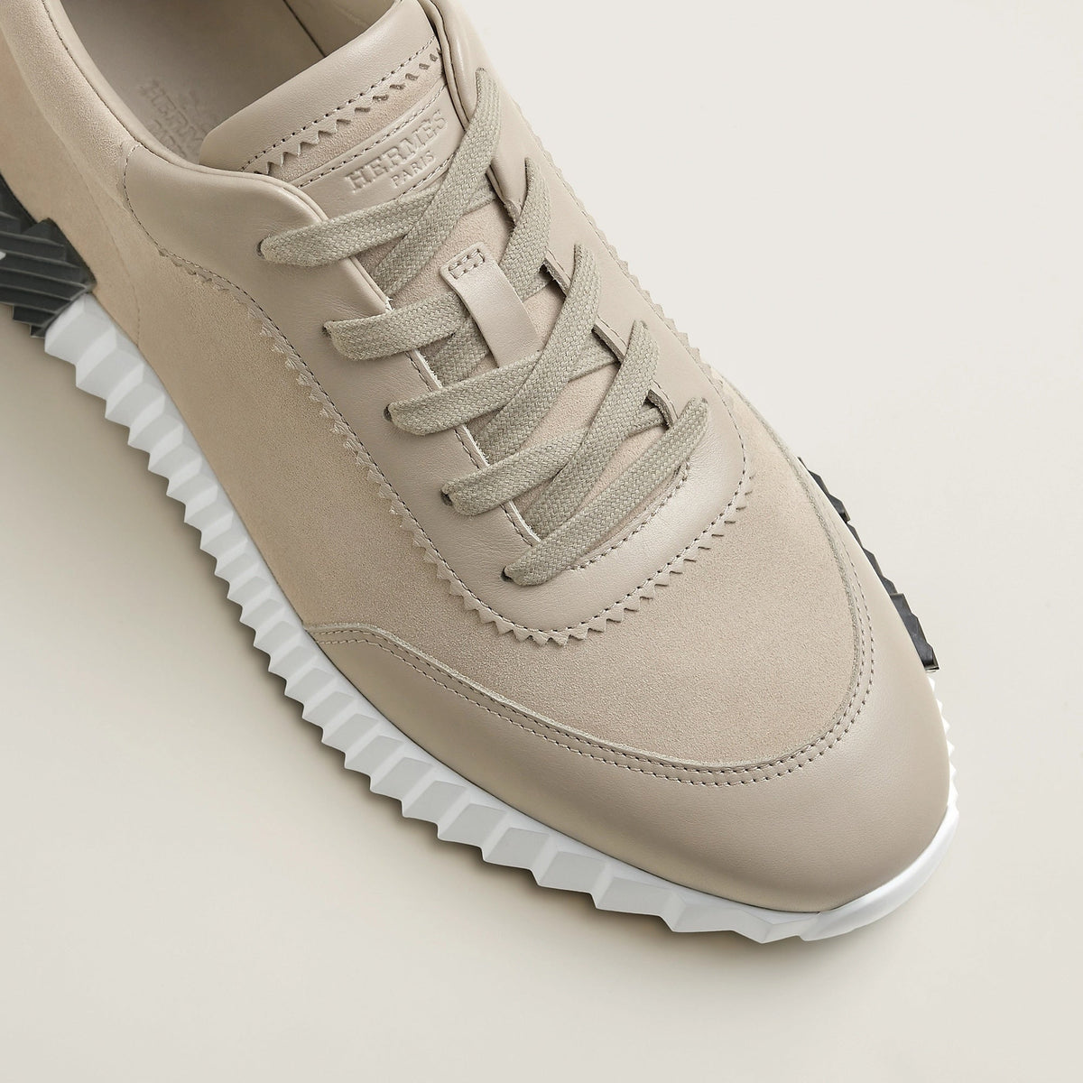 Bouncing Sneaker - Taupe/White