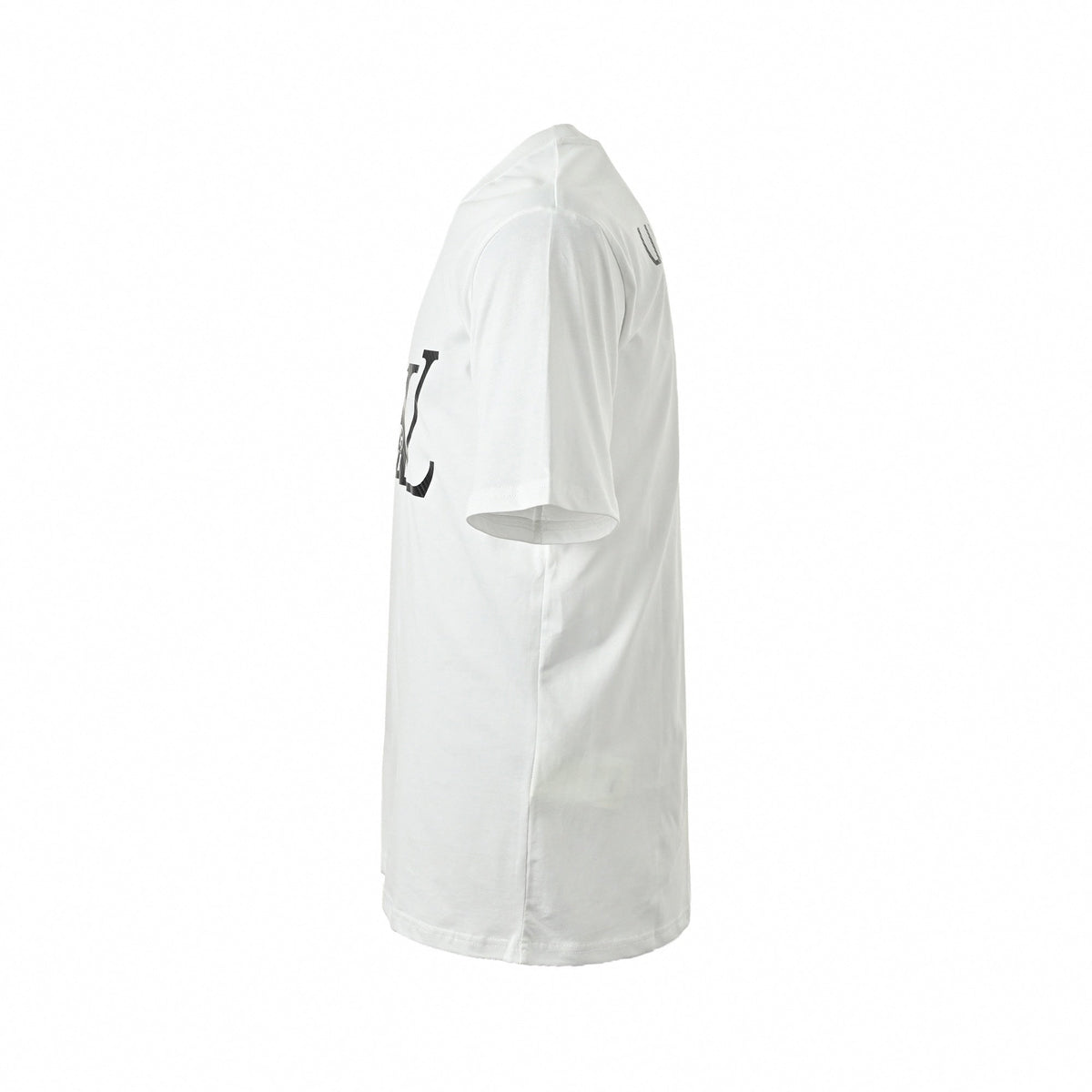 Carbon Fiber LV Logo T-Shirt - White