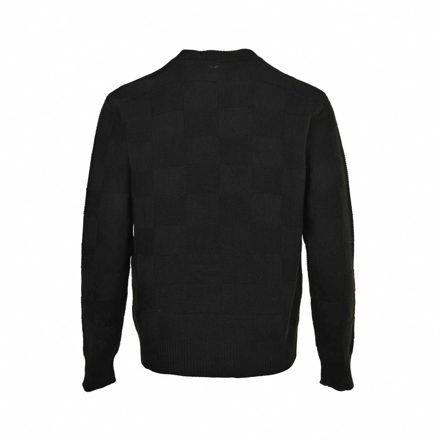Damier Textured Sweater