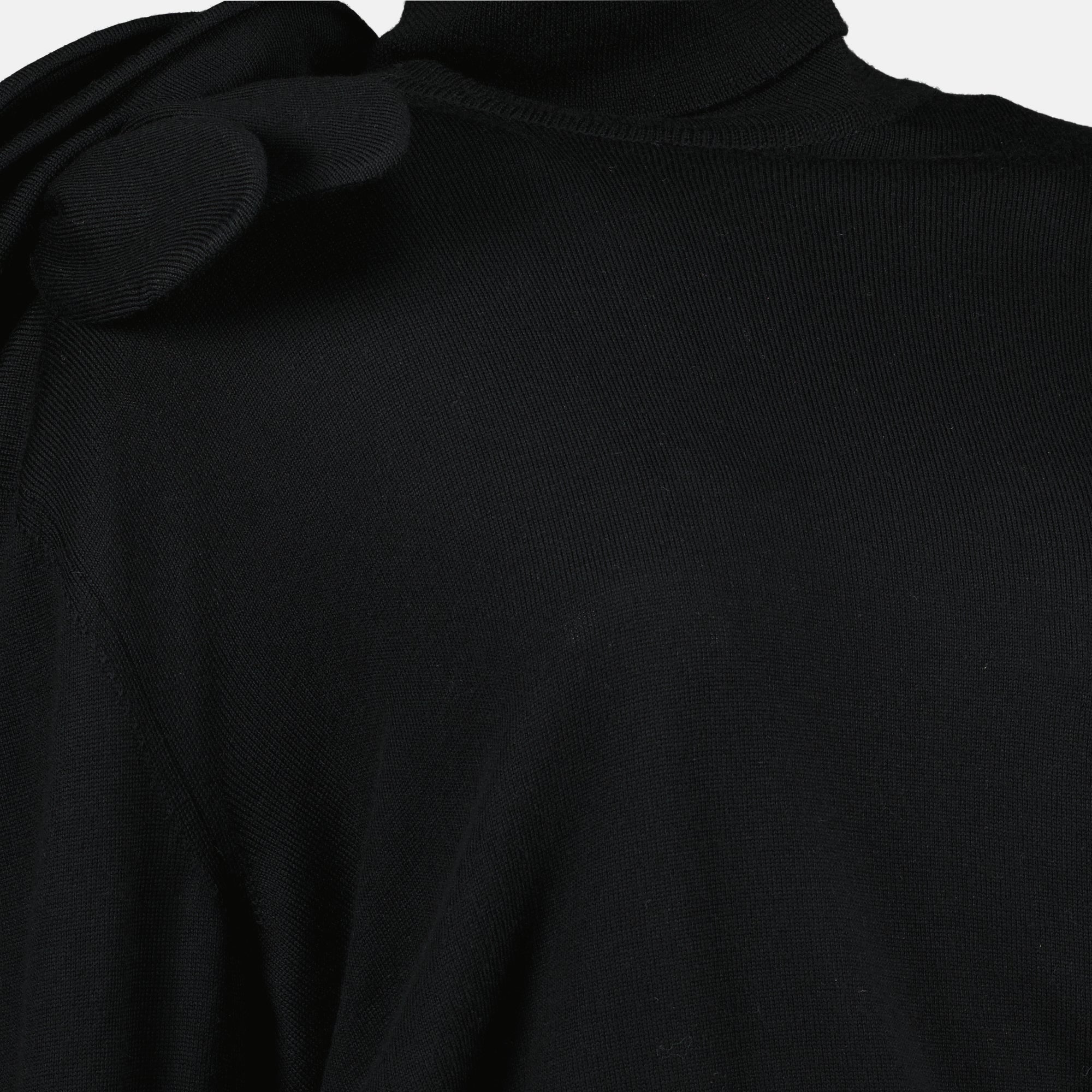 Black Turtleneck Sweater