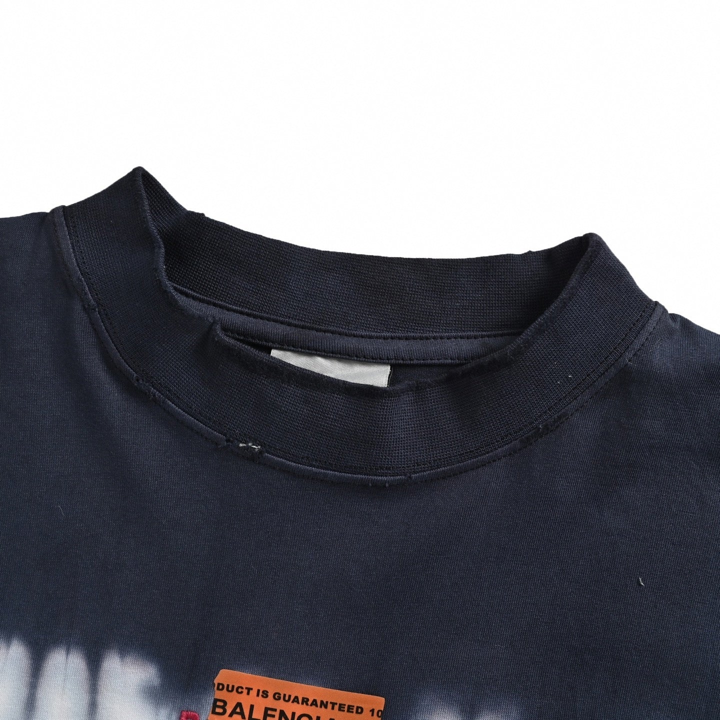 Caution Tape Tie-Dye T-Shirt