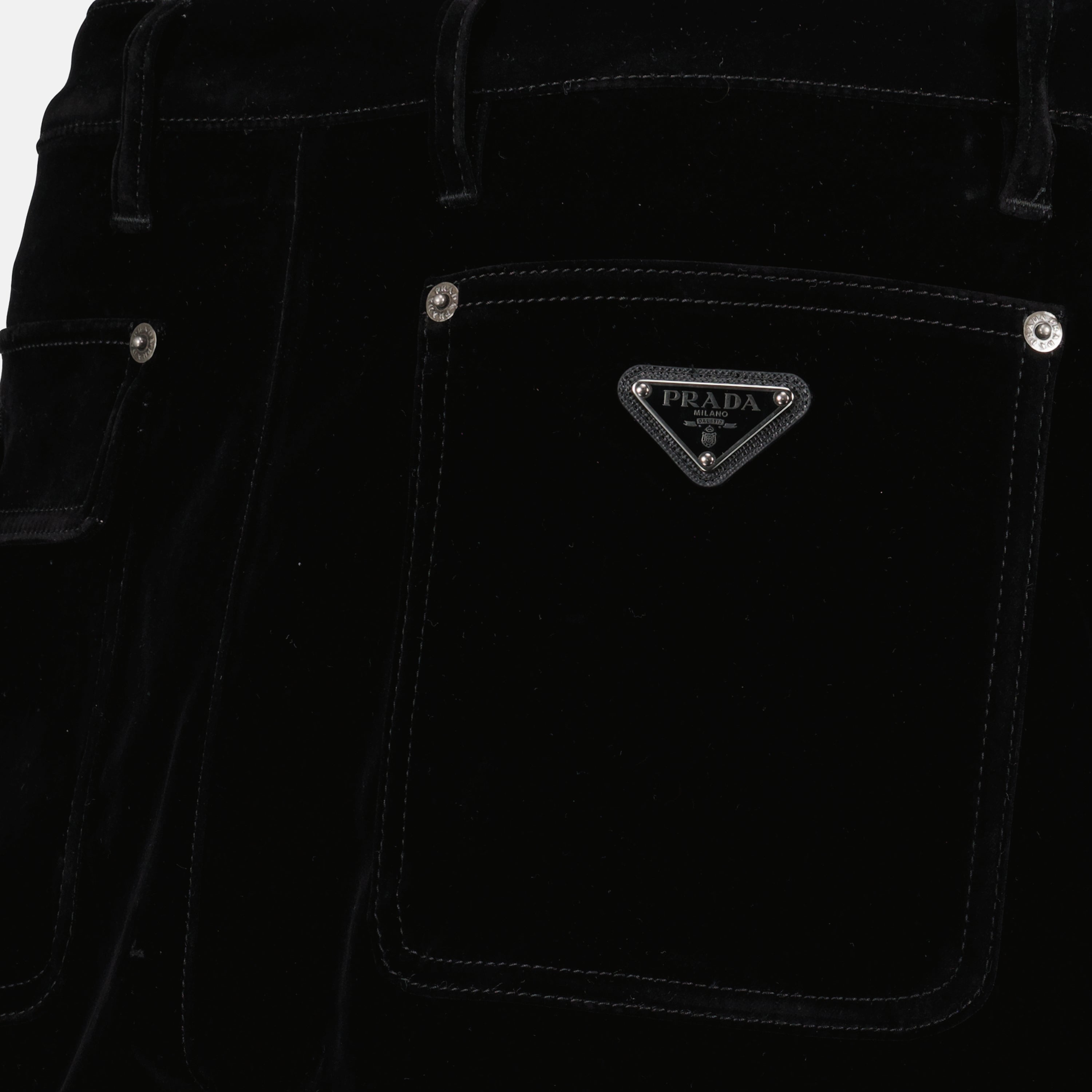 Velvet Denim Jeans