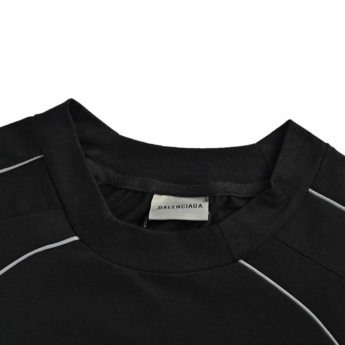 Athletic Soccer Jersey - Black
