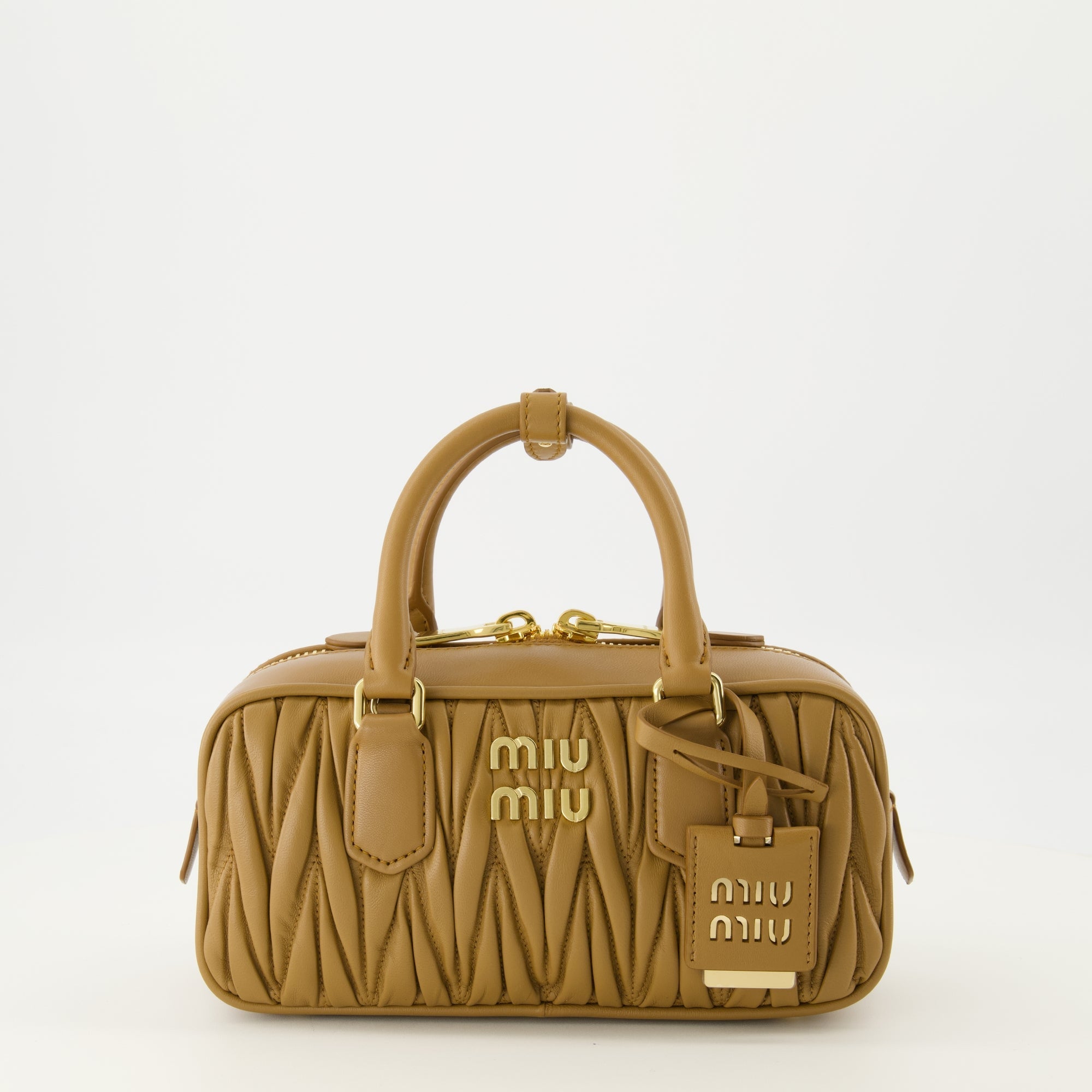 Quilted Brown Acardie Bag