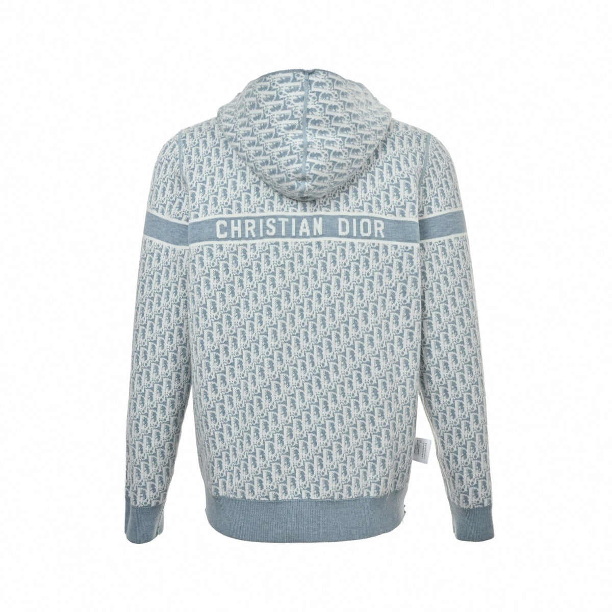 Reversible Oblique Cashmere Hoodie