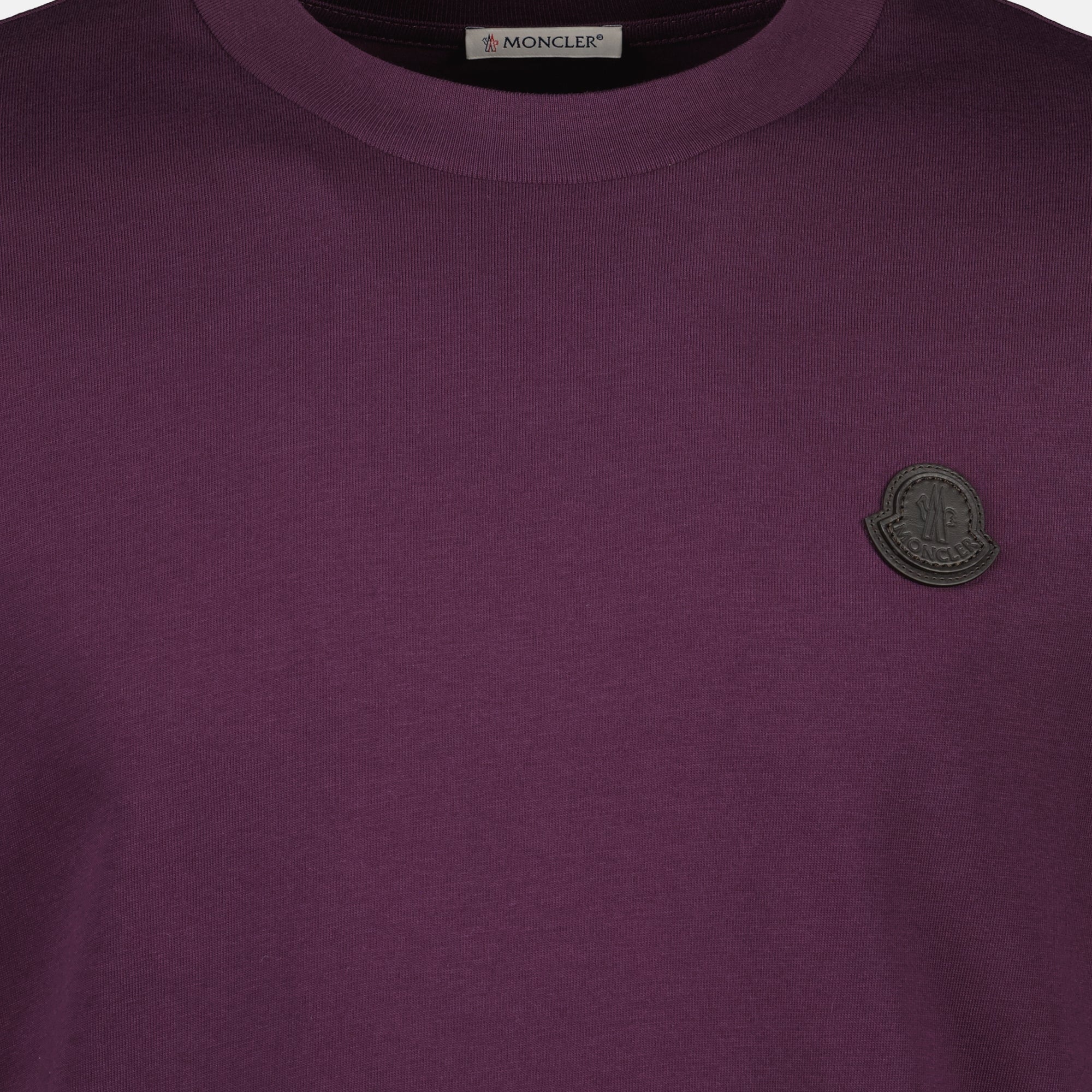 Leather Logo T-Shirt