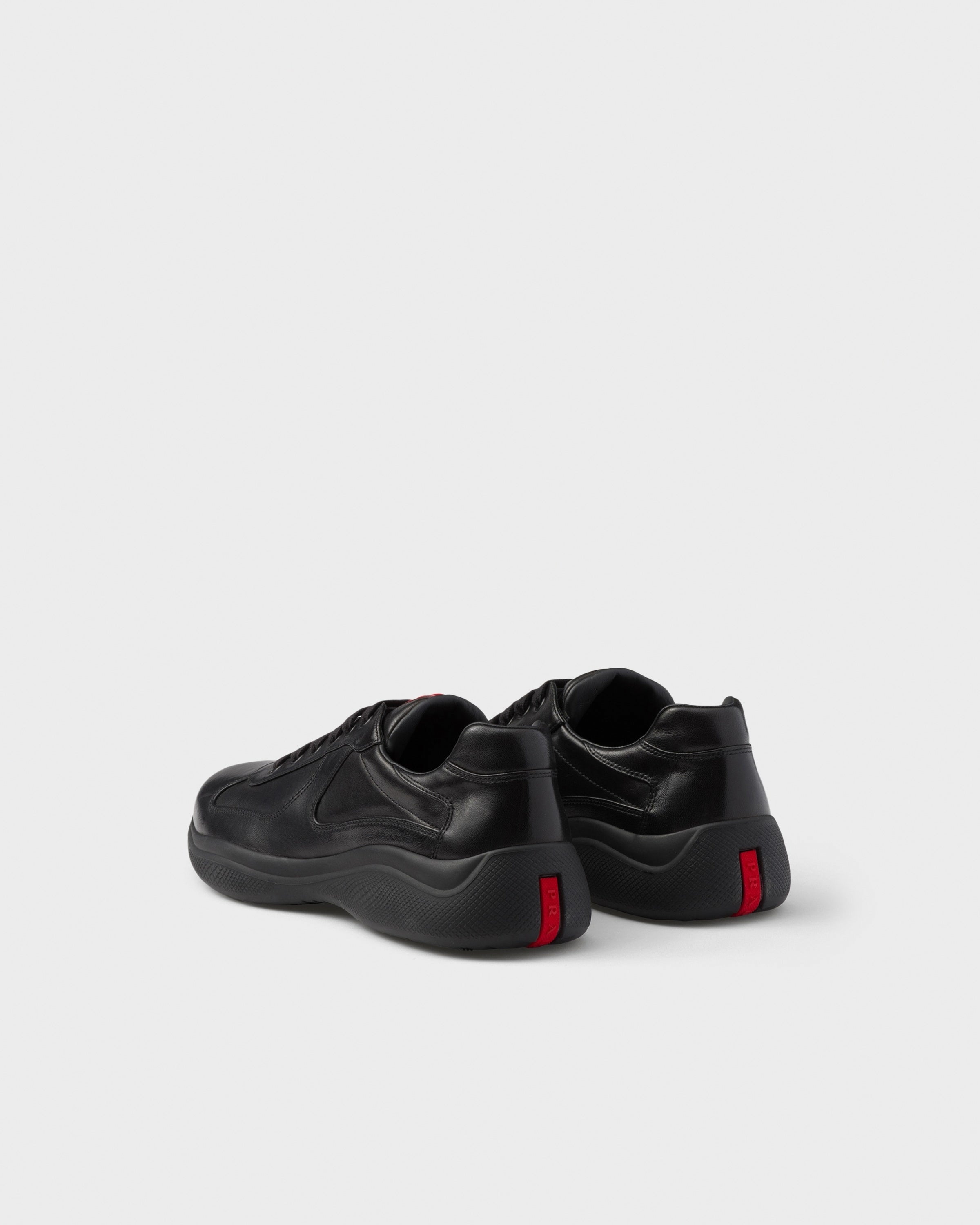 America's Cup Leather Sneakers | Black