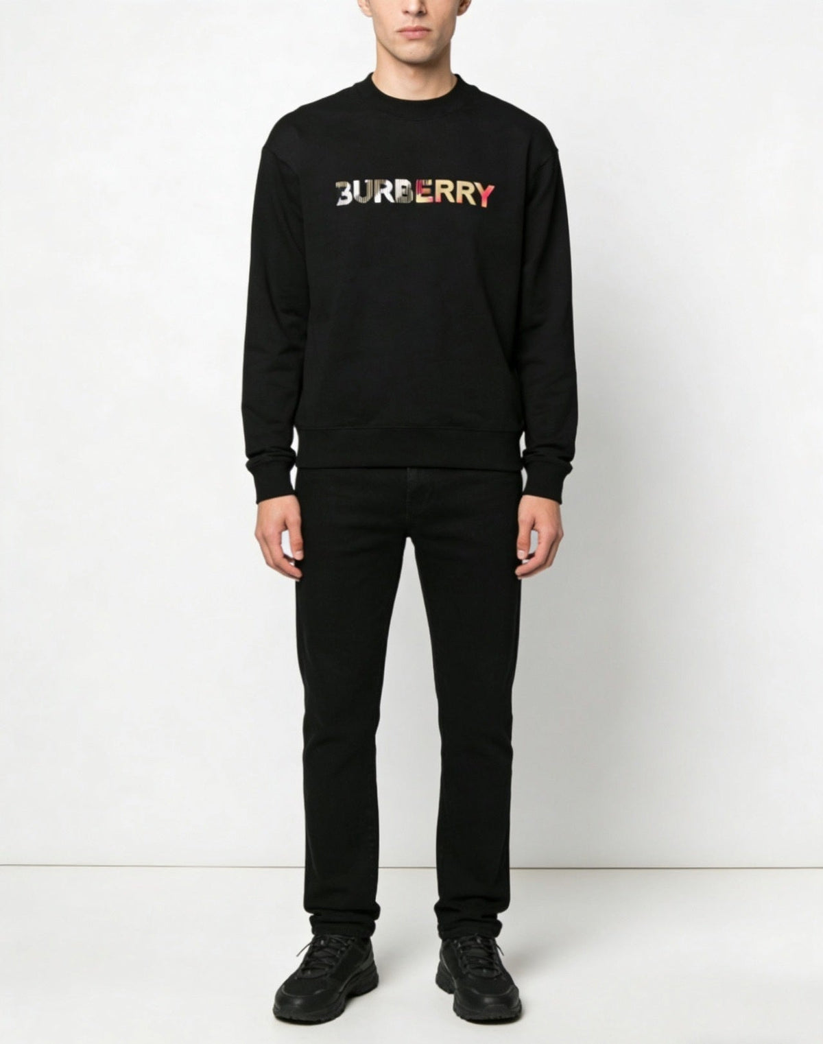 Distortion Logo Sweatshirt