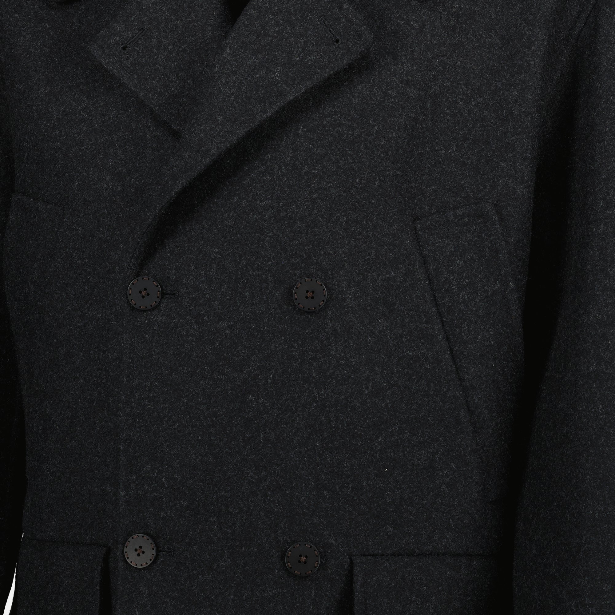 Grey Wool Coat