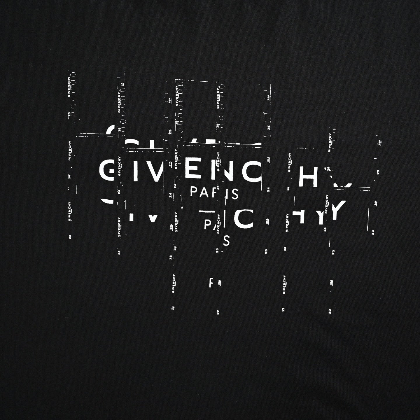 Glitch Logo T-Shirt - Black