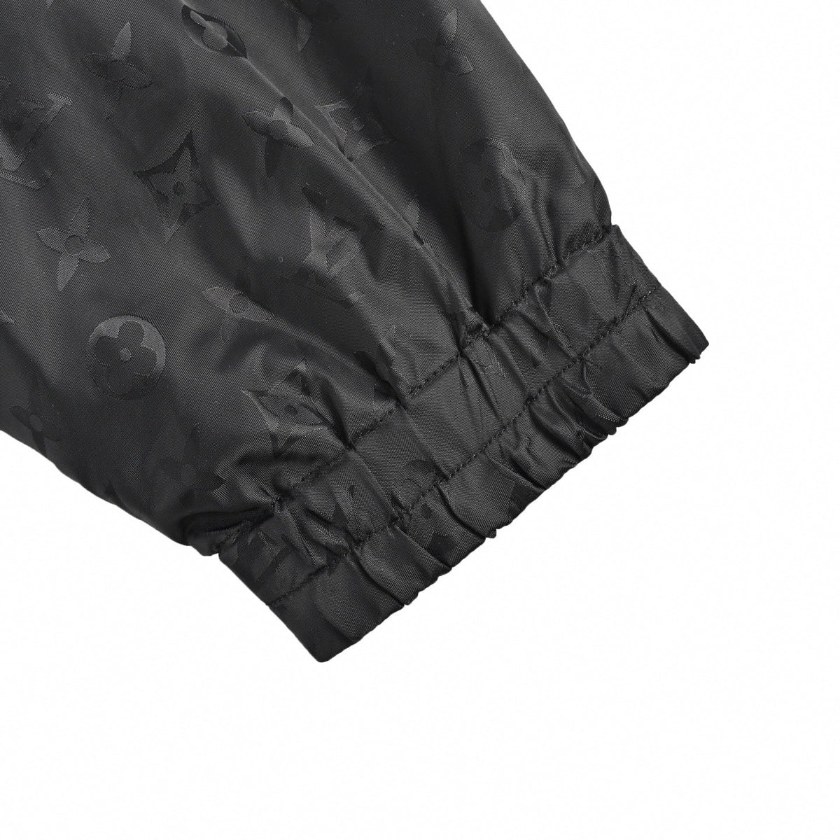 Reversible Tonal Monogram Jacket | Black & Olive Green