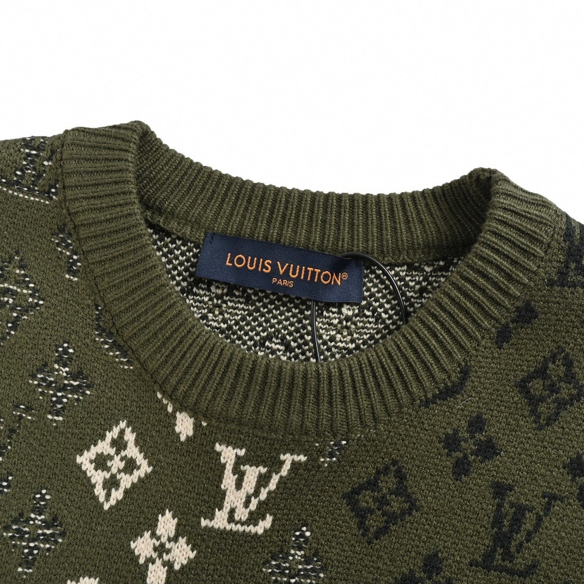 Monogram Jacquard Knit Sweater