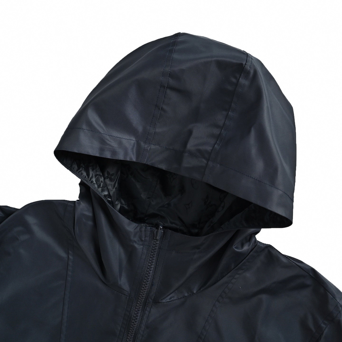Reversible Monogram Staples Edition Windbreaker - Navy