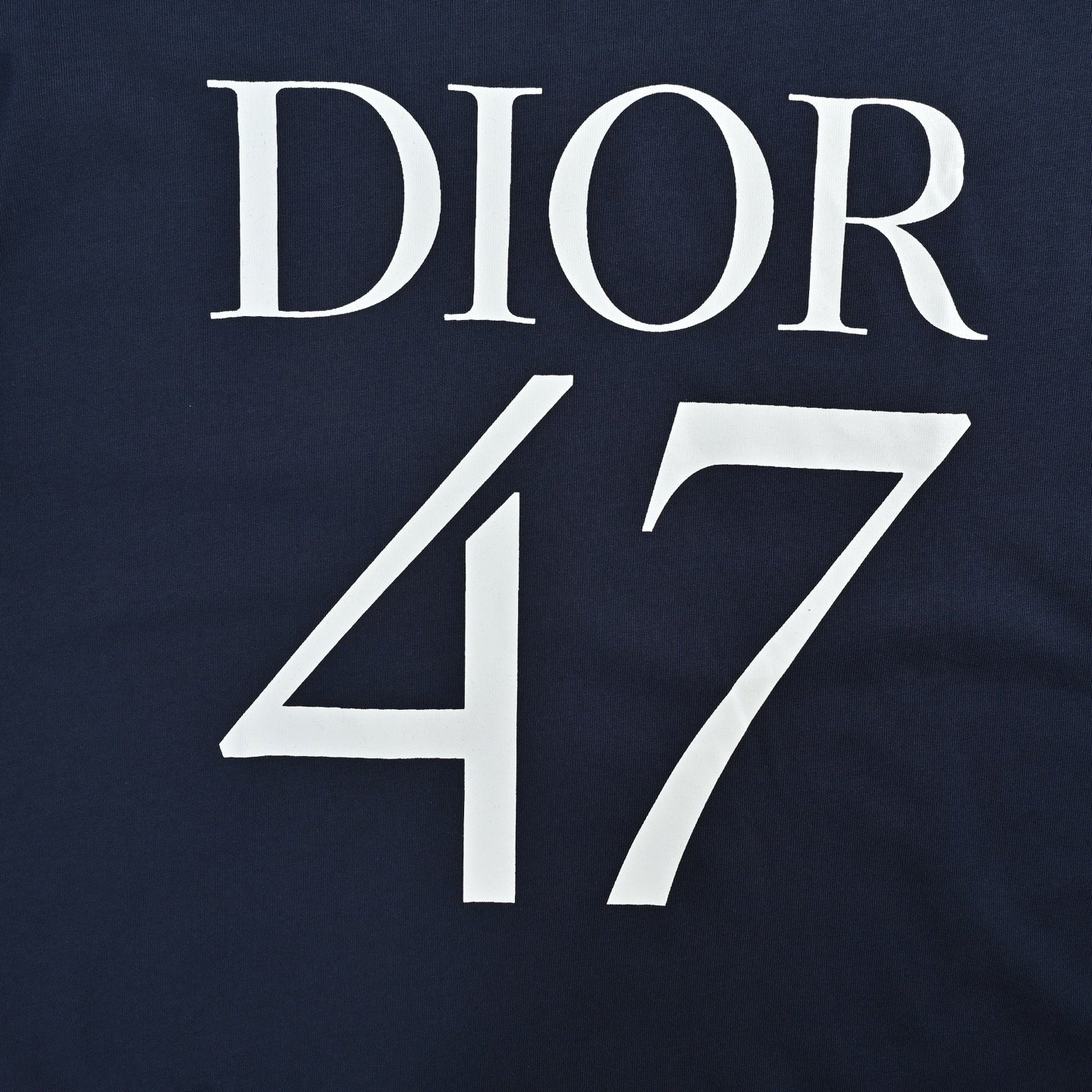47 Varsity Stripe T-Shirt - Navy Blue