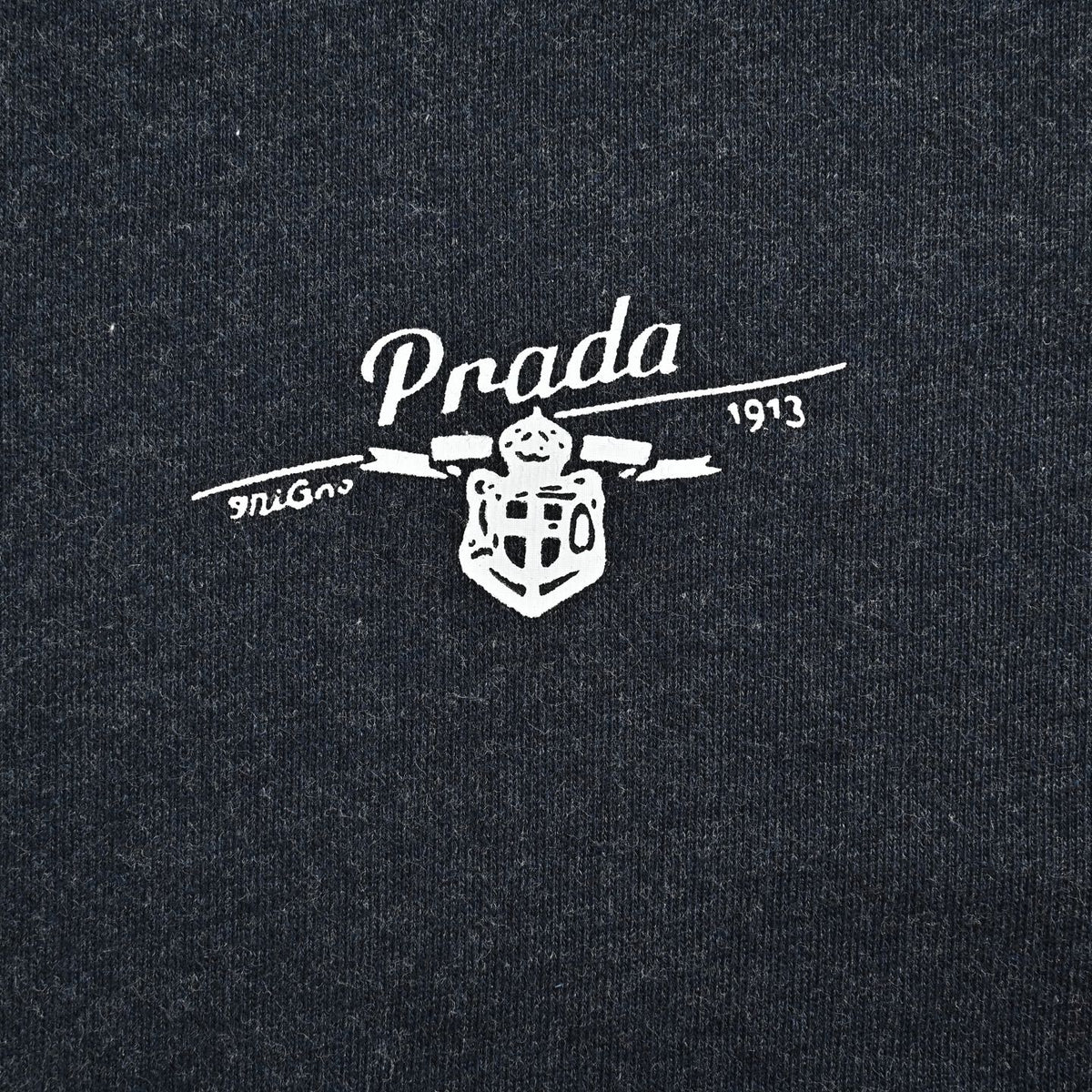 Heritage Crest Striped-Trim Sweatshirt