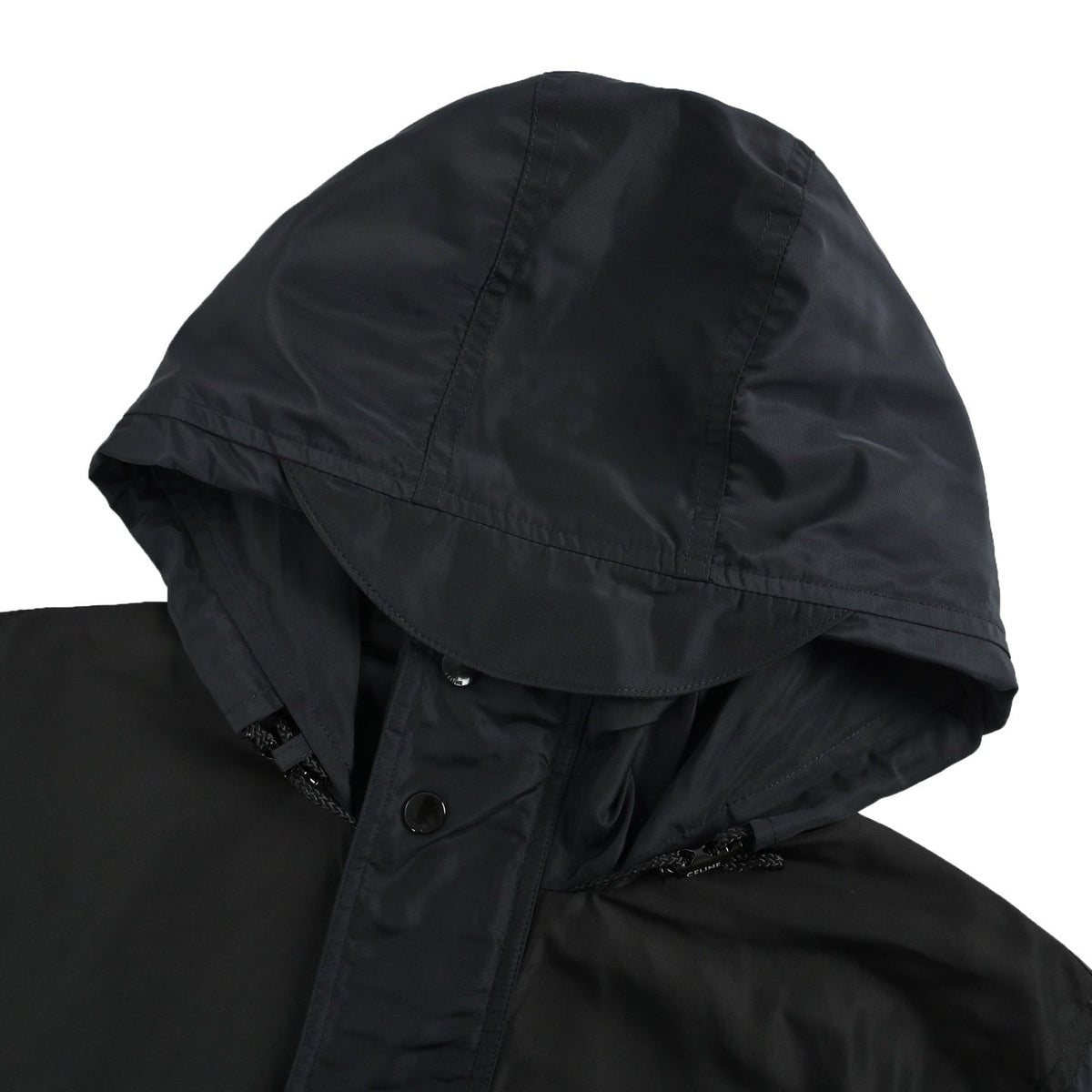 Embroidered Label Trench Jacket