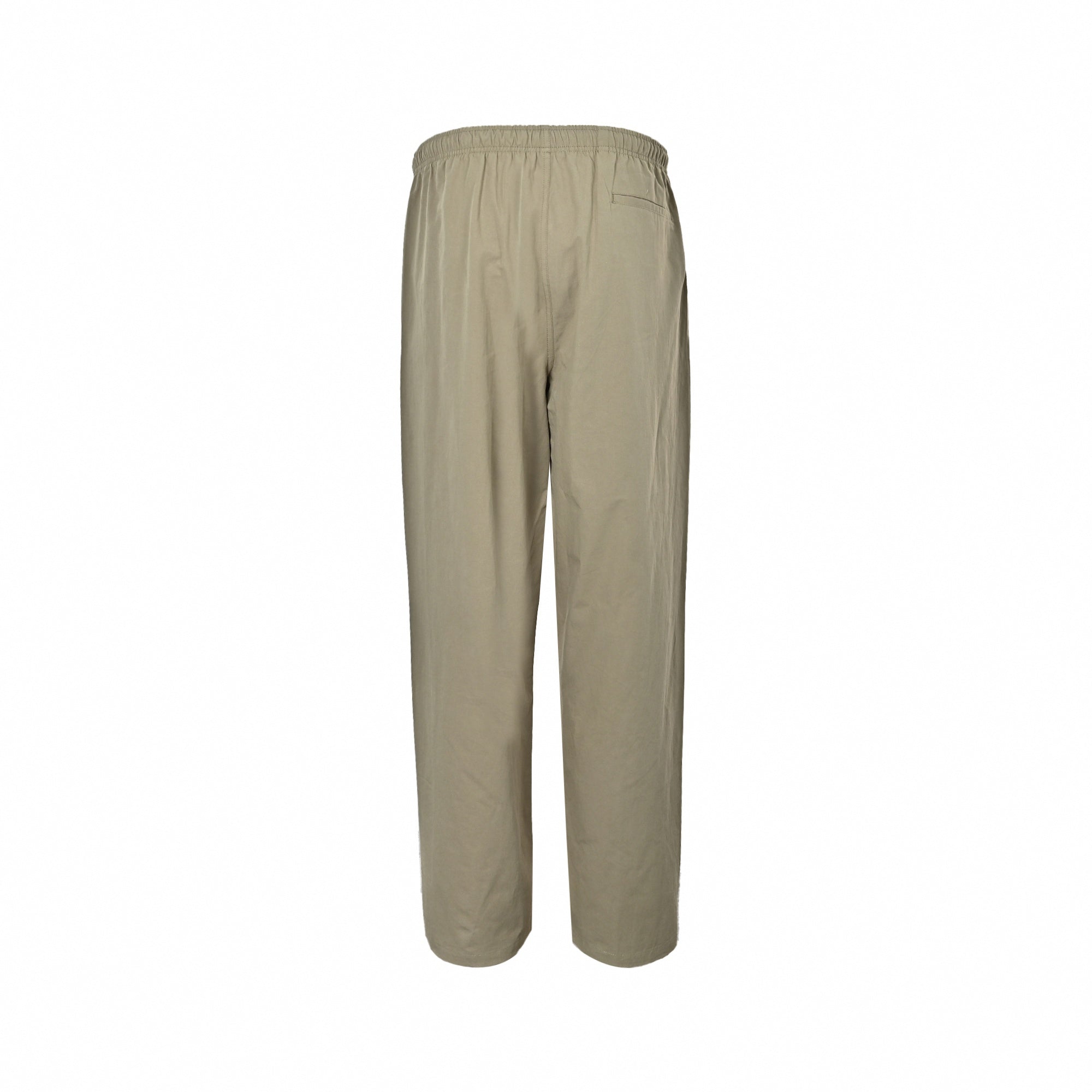 Cotton Twill Elasticated Trousers - Beige