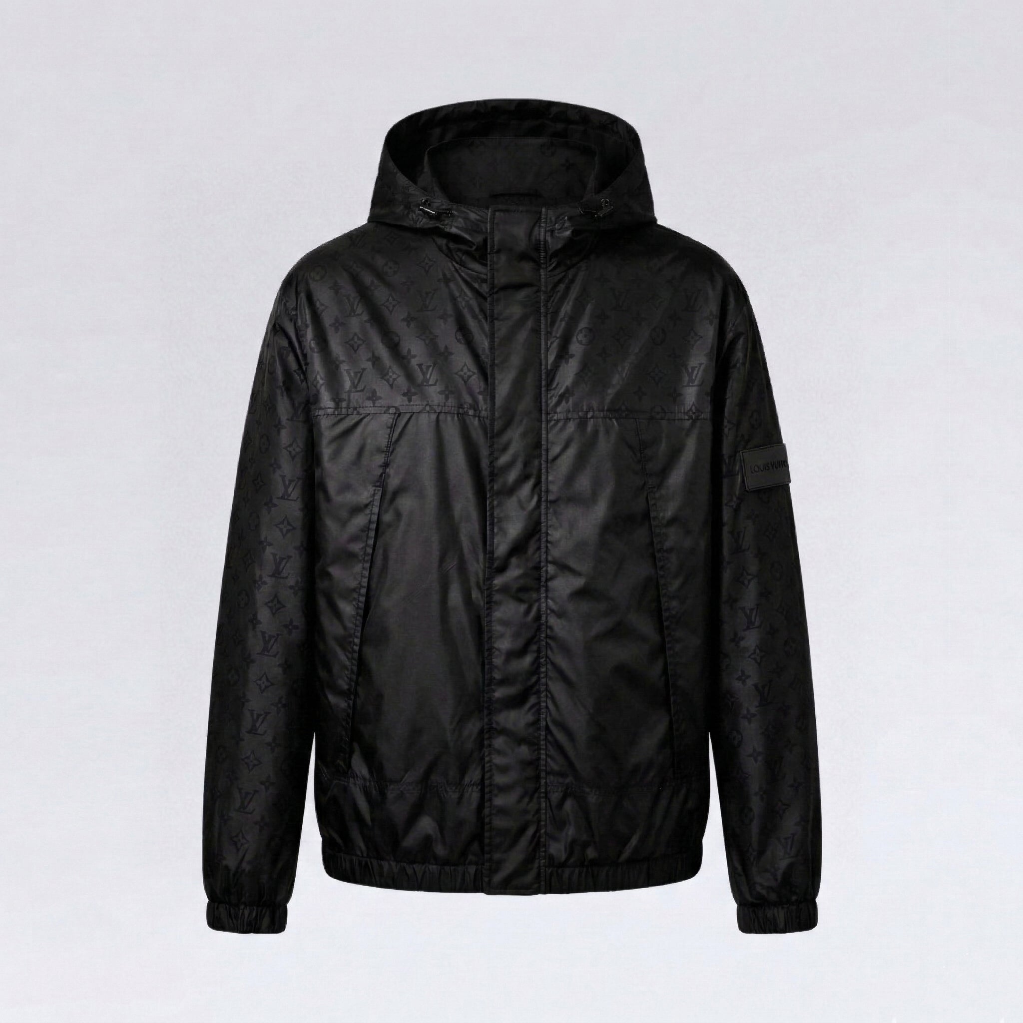 Tonal Monogram Hooded Jacket