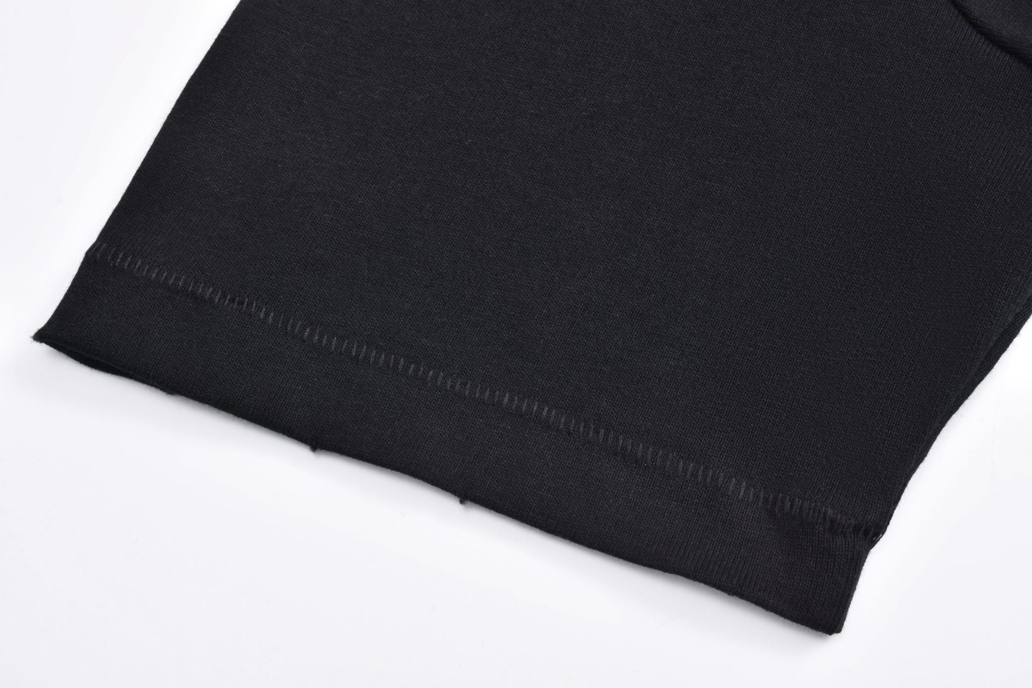 Couture Double side Logo T-Shirt - Black Distressed