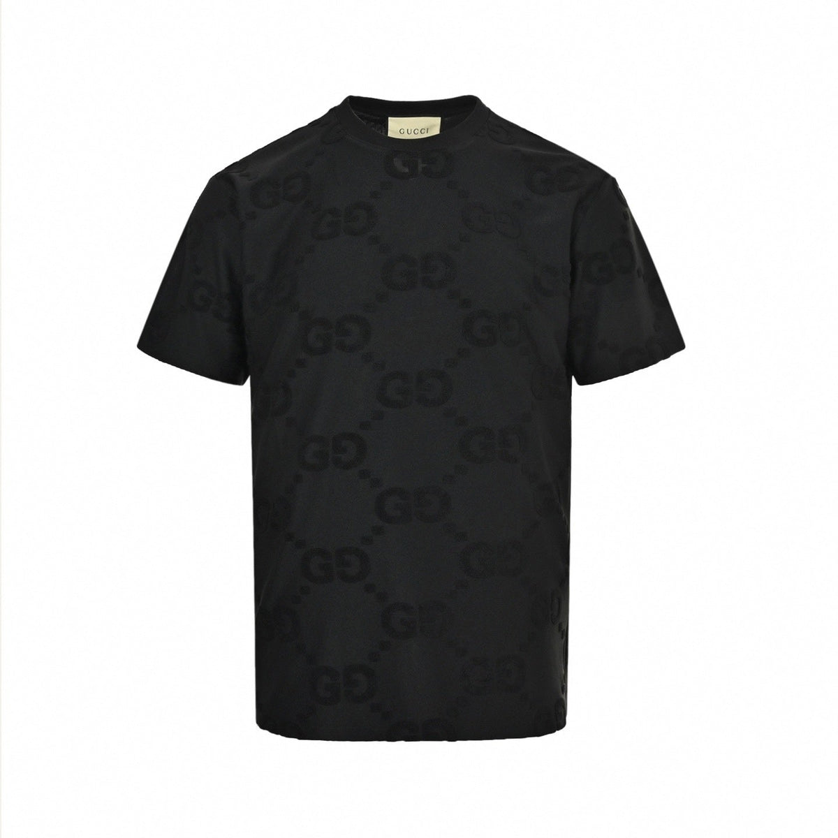 3D GG Motif T-Shirt - Black