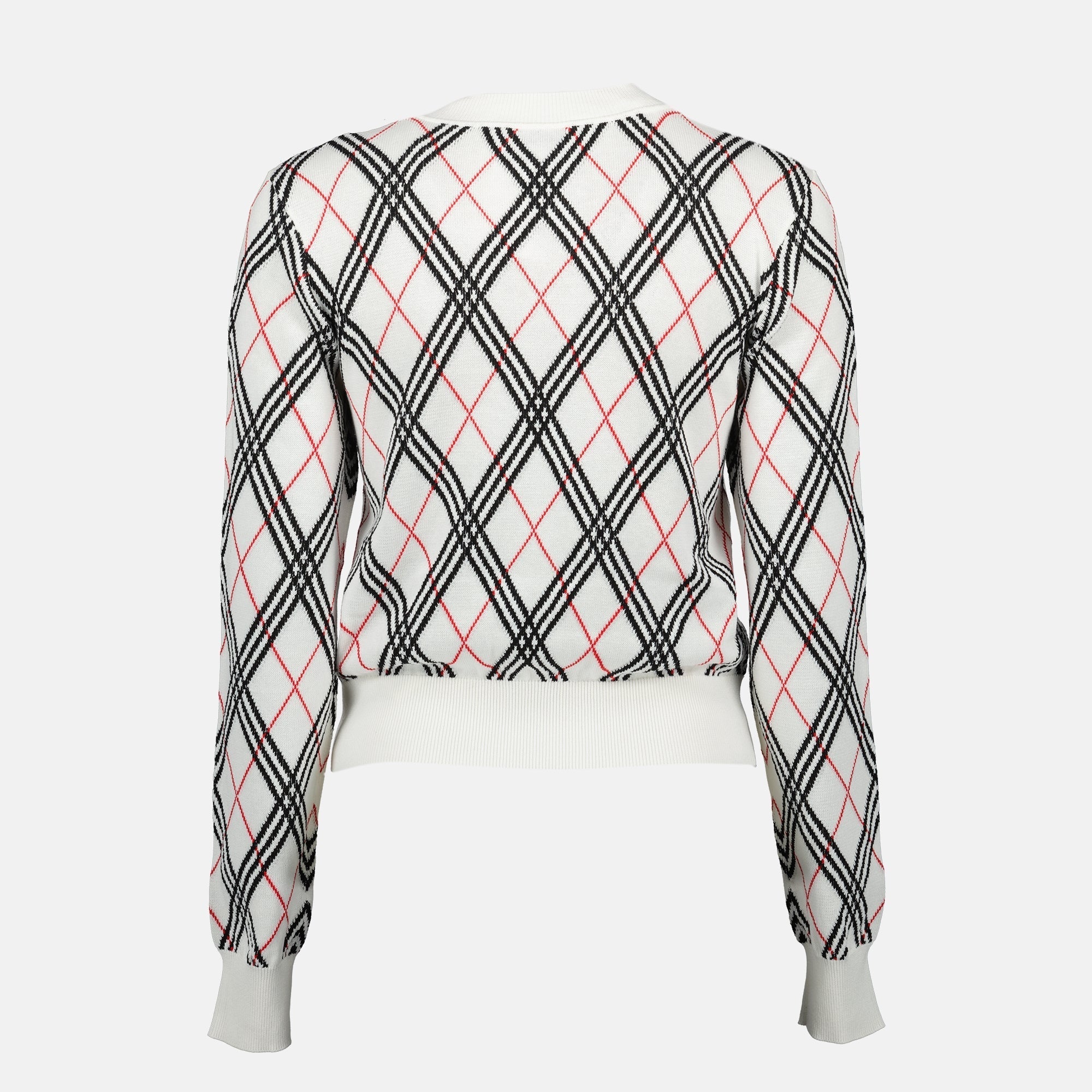 Check Pattern Sweater