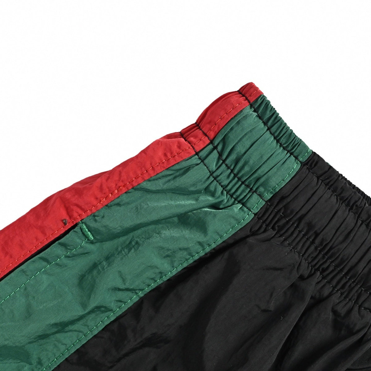 Web Stripe Track Shorts | Black