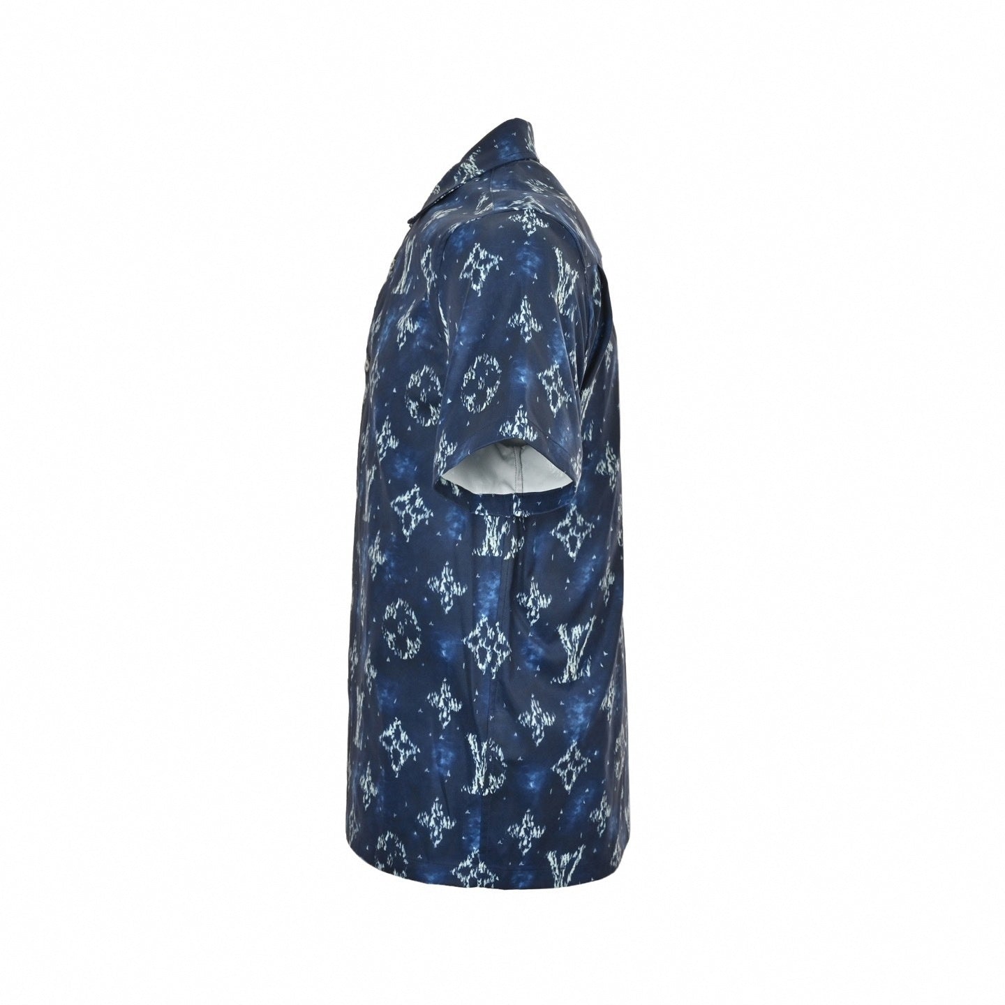 Monogram Ikat Silk Shirt