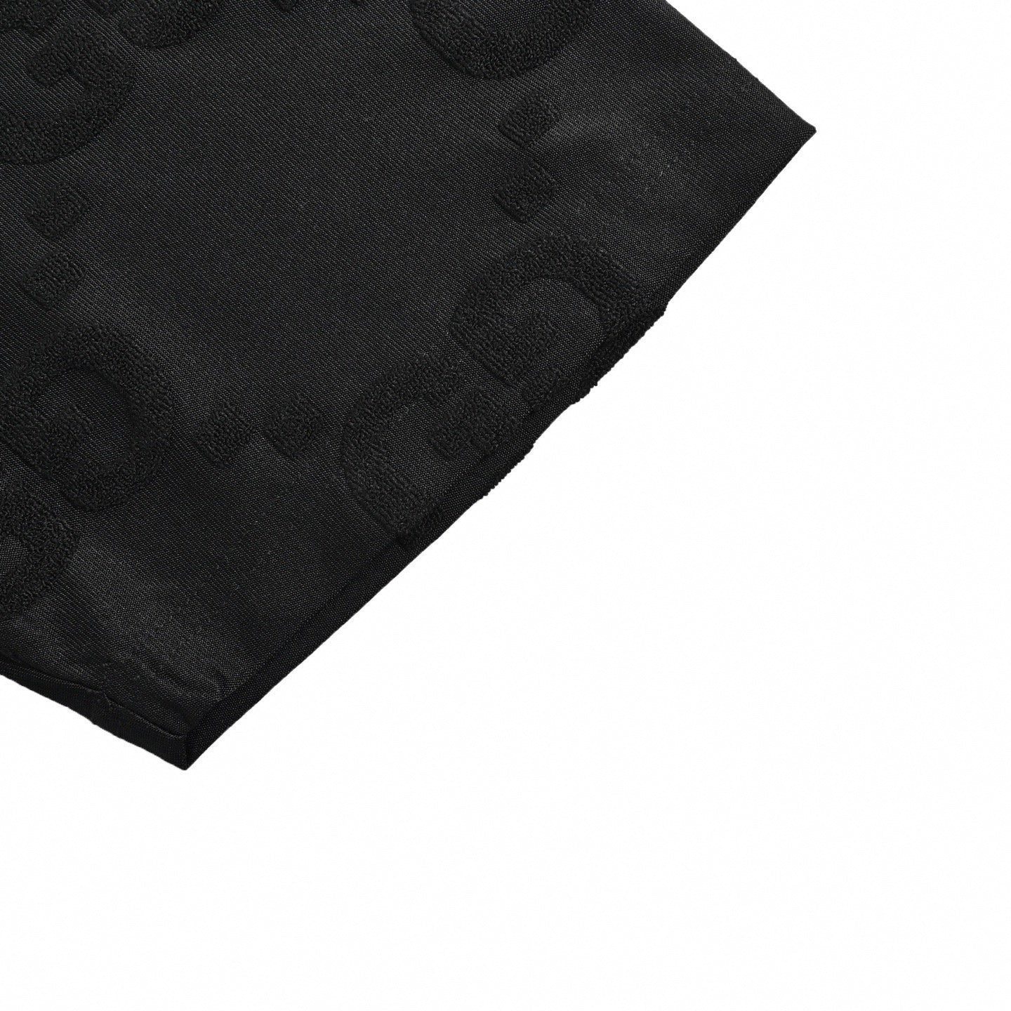3D GG Motif T-Shirt - Black