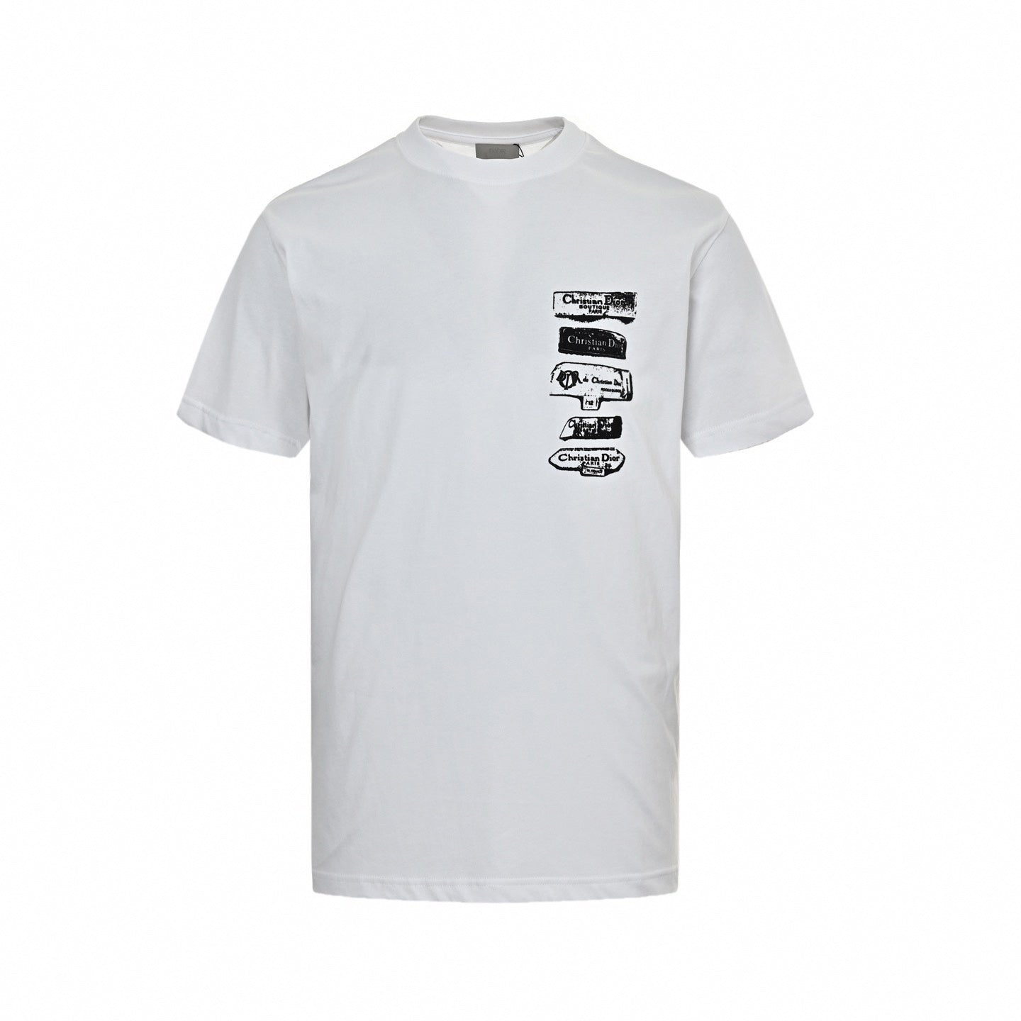 Vintage Stamp T-Shirt - White