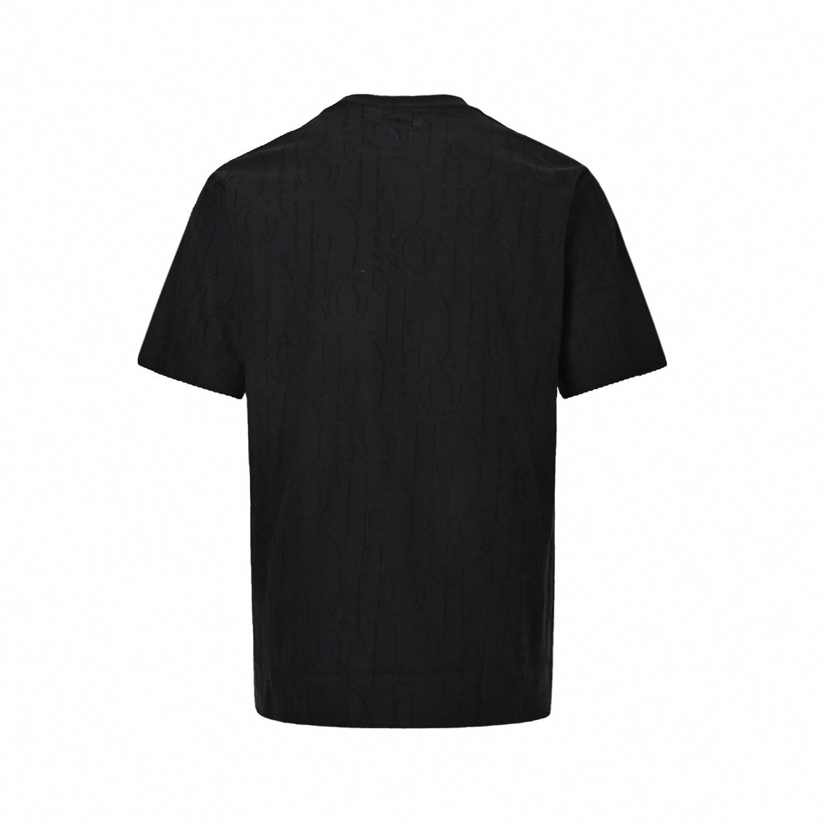 Tonal Oblique Jacquard Pocket T-Shirt